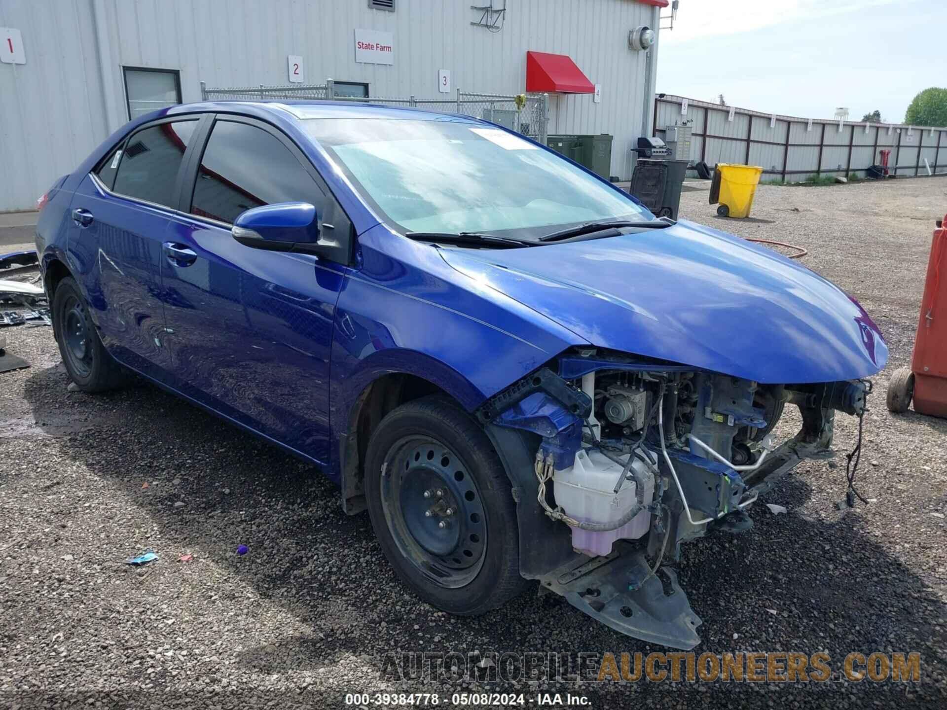 5YFBURHE2GP490278 TOYOTA COROLLA 2016