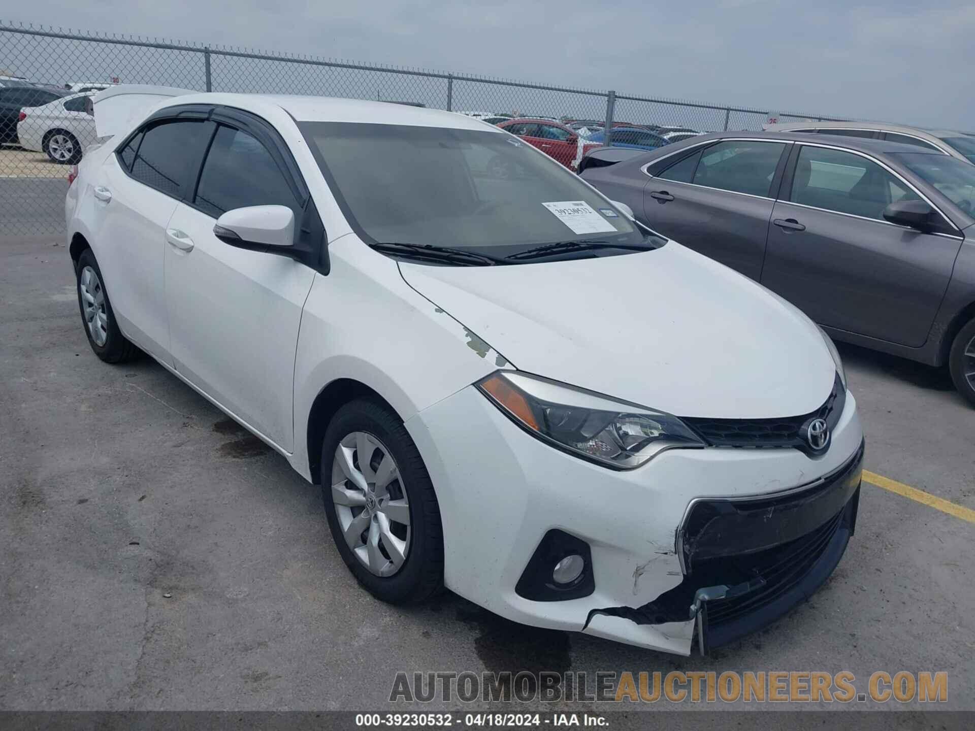 5YFBURHE2GP494430 TOYOTA COROLLA 2016