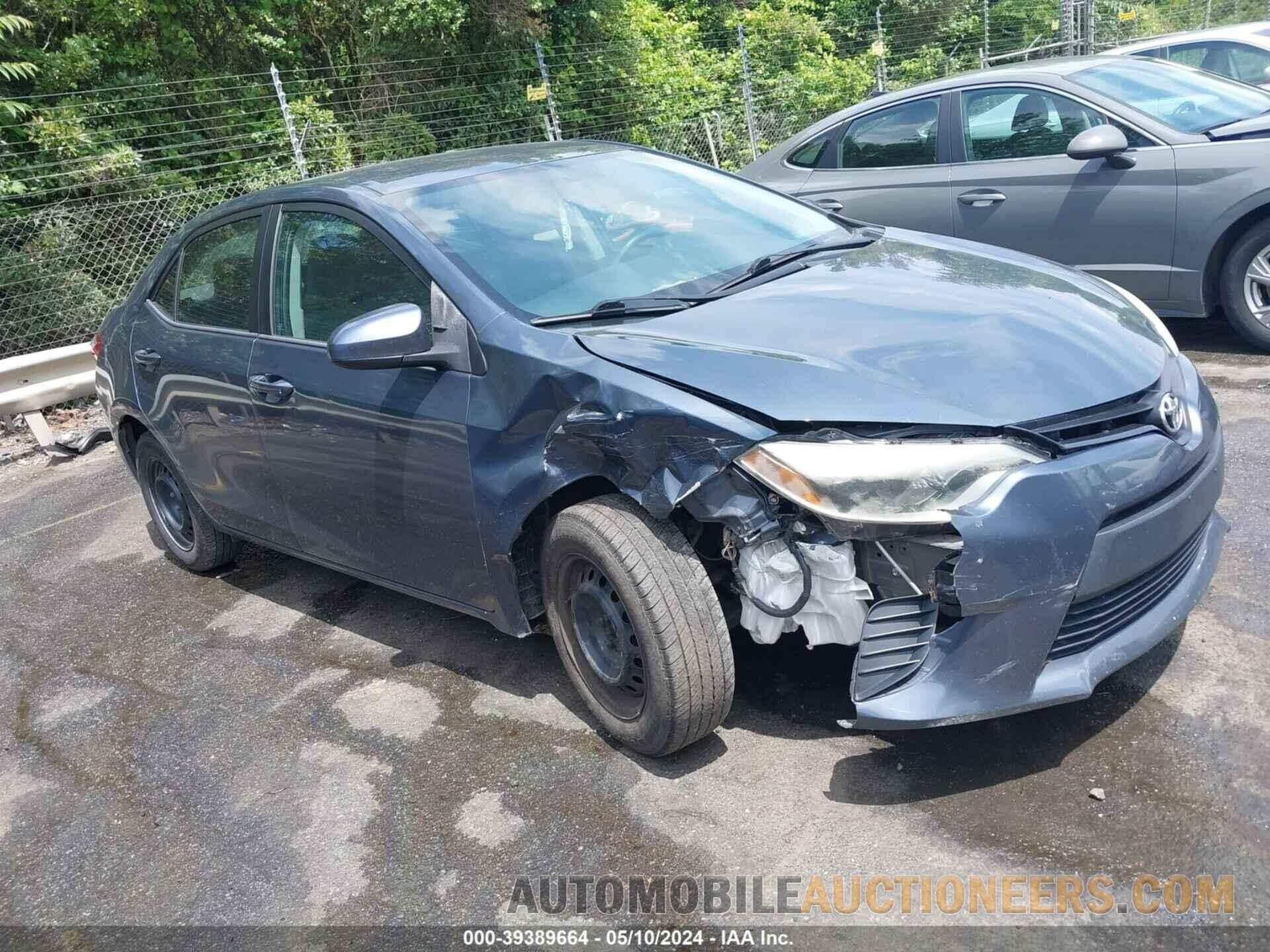 5YFBURHE2GP507080 TOYOTA COROLLA 2016