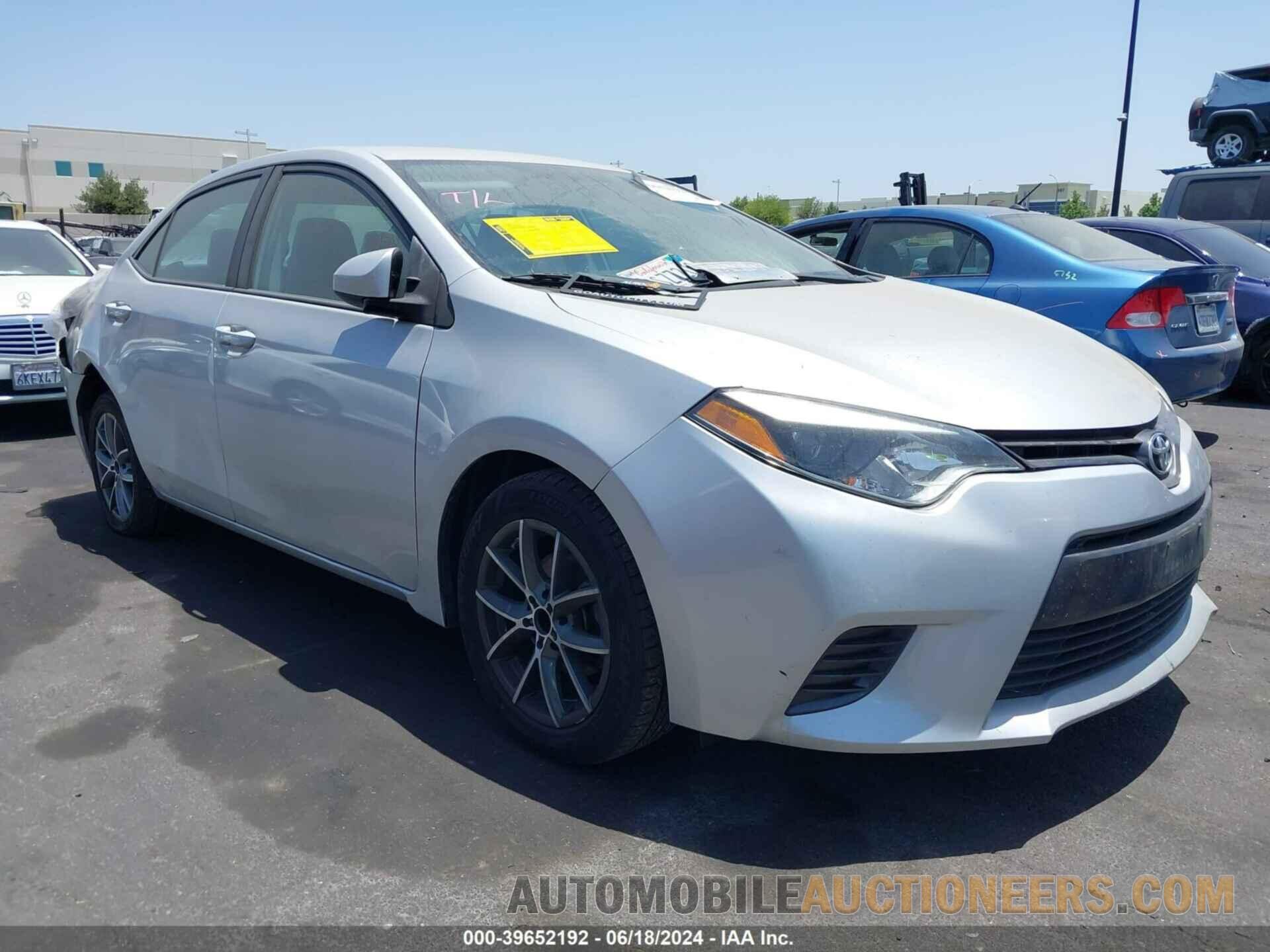 5YFBURHE2GP507502 TOYOTA COROLLA 2016