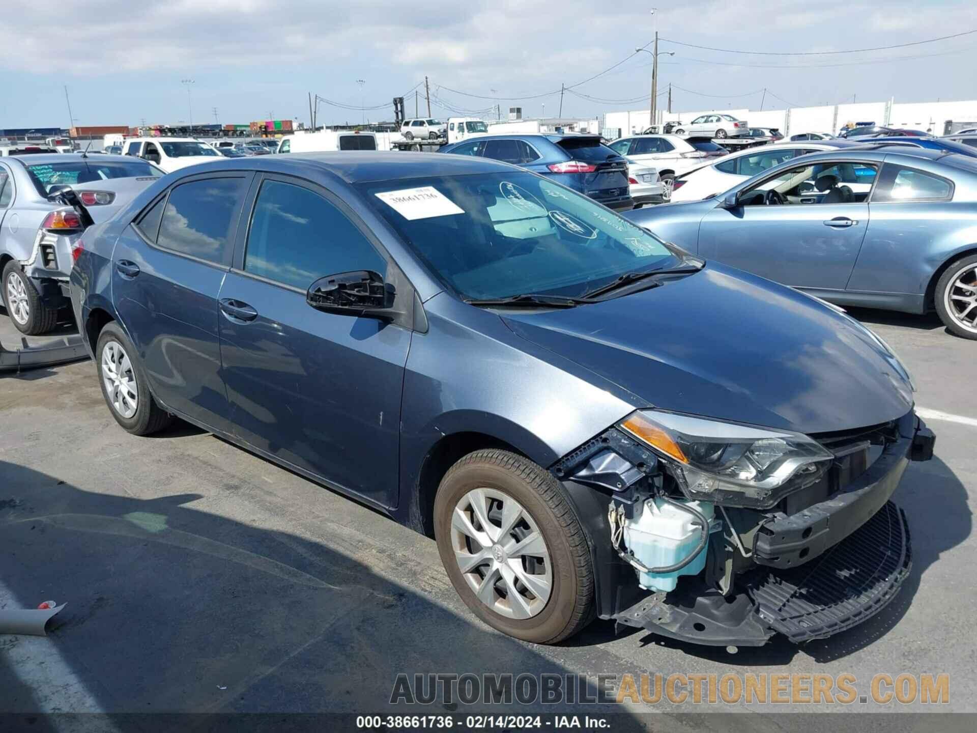 5YFBURHE2GP509346 TOYOTA COROLLA 2016