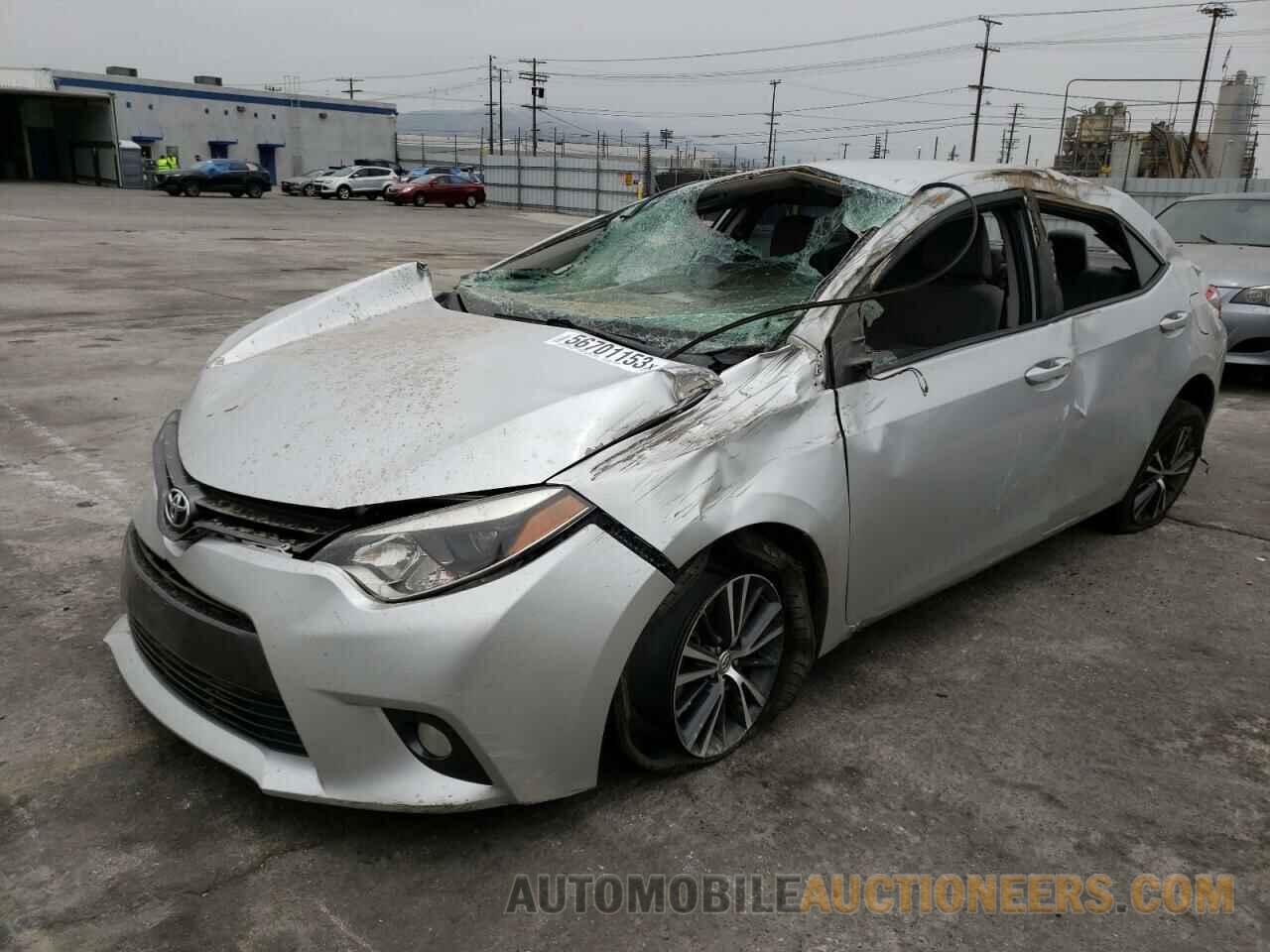 5YFBURHE2GP537678 TOYOTA COROLLA 2016