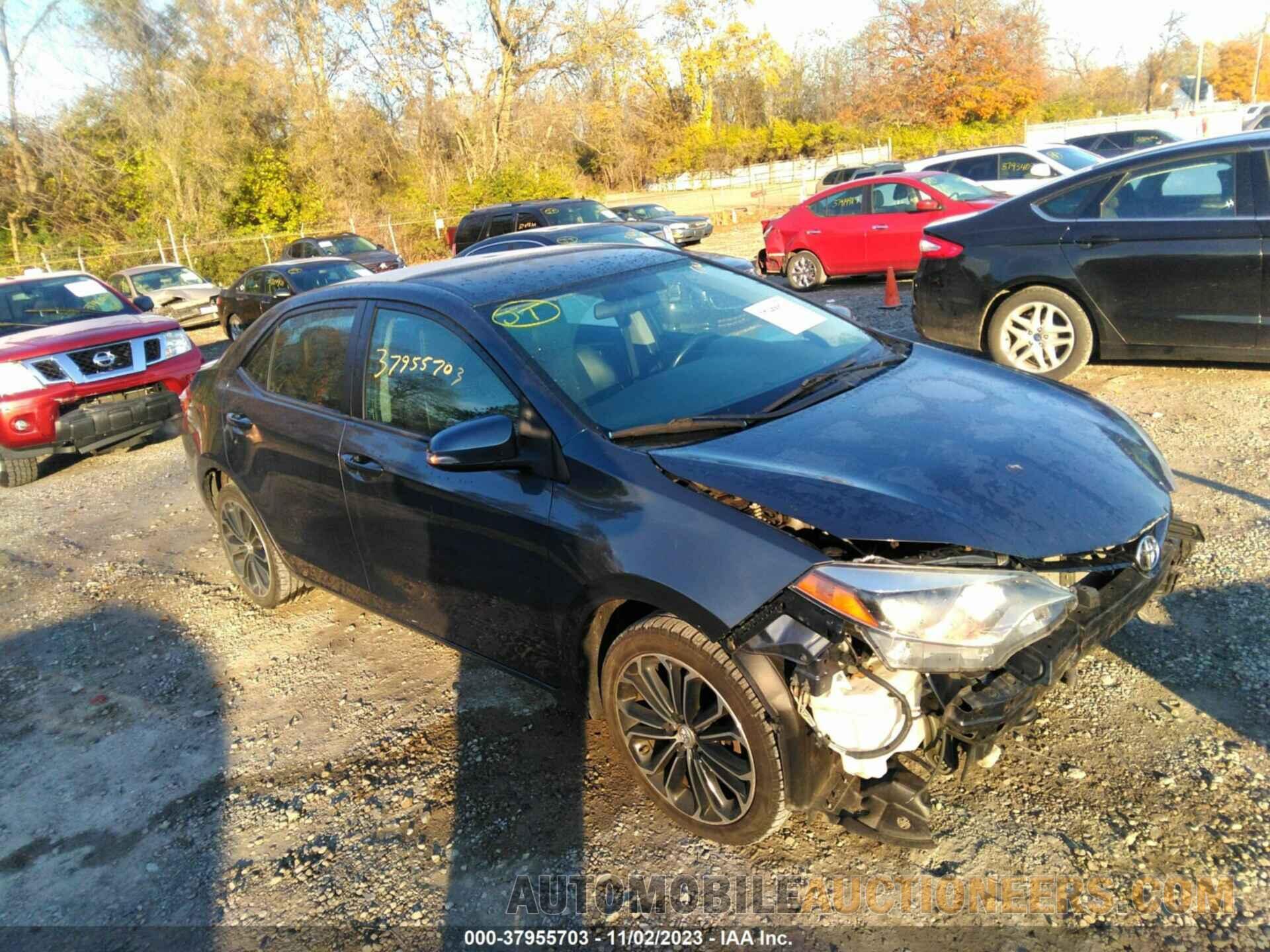 5YFBURHE2GP545165 TOYOTA COROLLA 2016