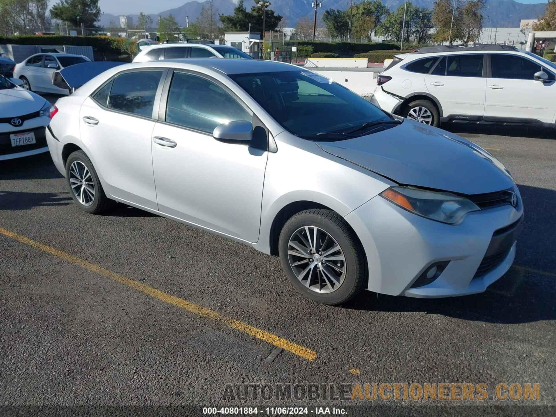 5YFBURHE2GP550320 TOYOTA COROLLA 2016