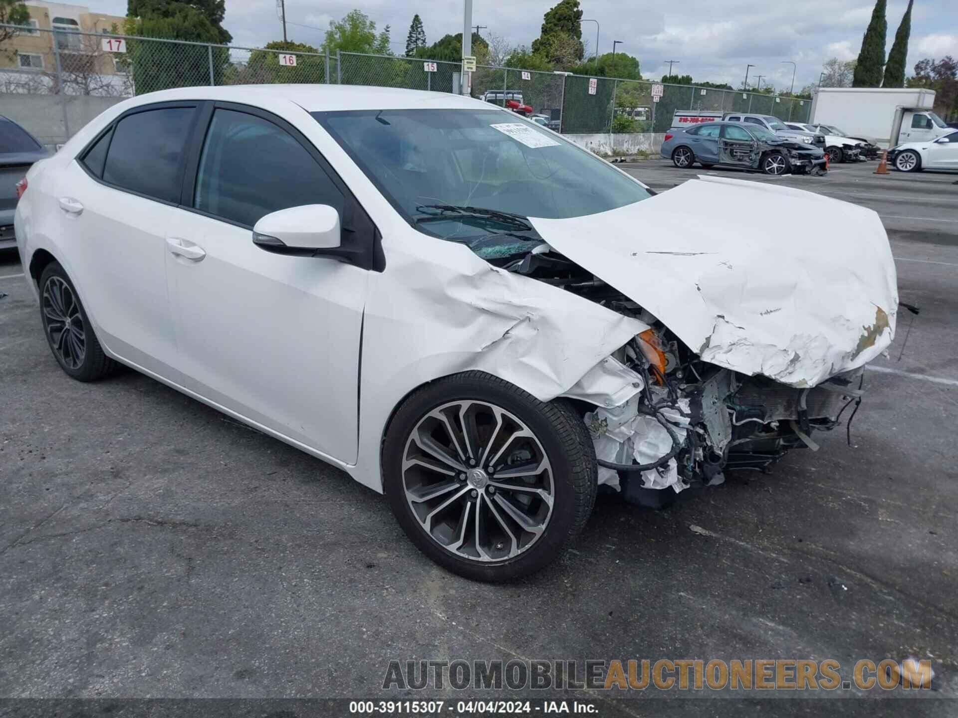 5YFBURHE2GP555338 TOYOTA COROLLA 2016