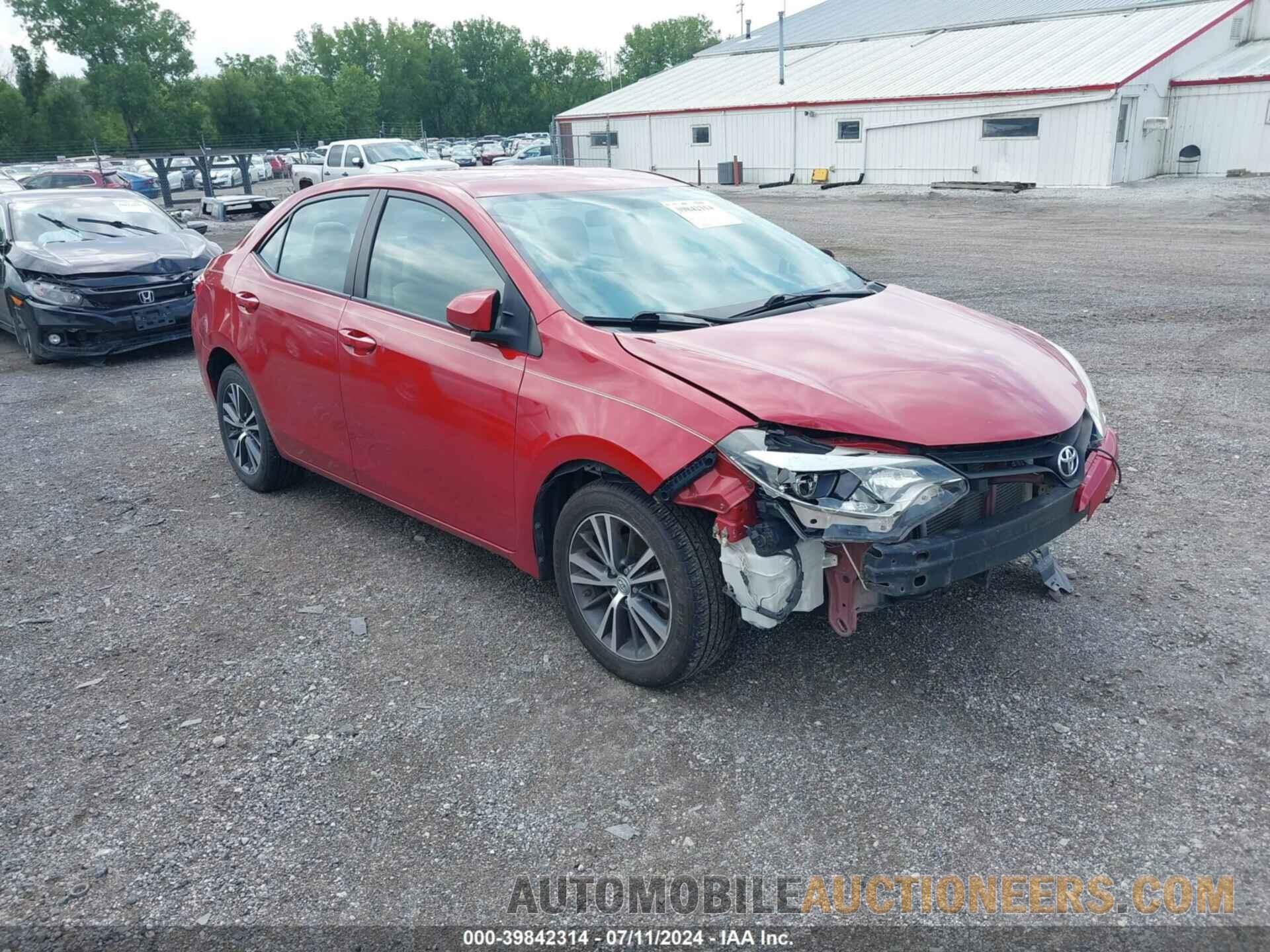 5YFBURHE2GP556764 TOYOTA COROLLA 2016