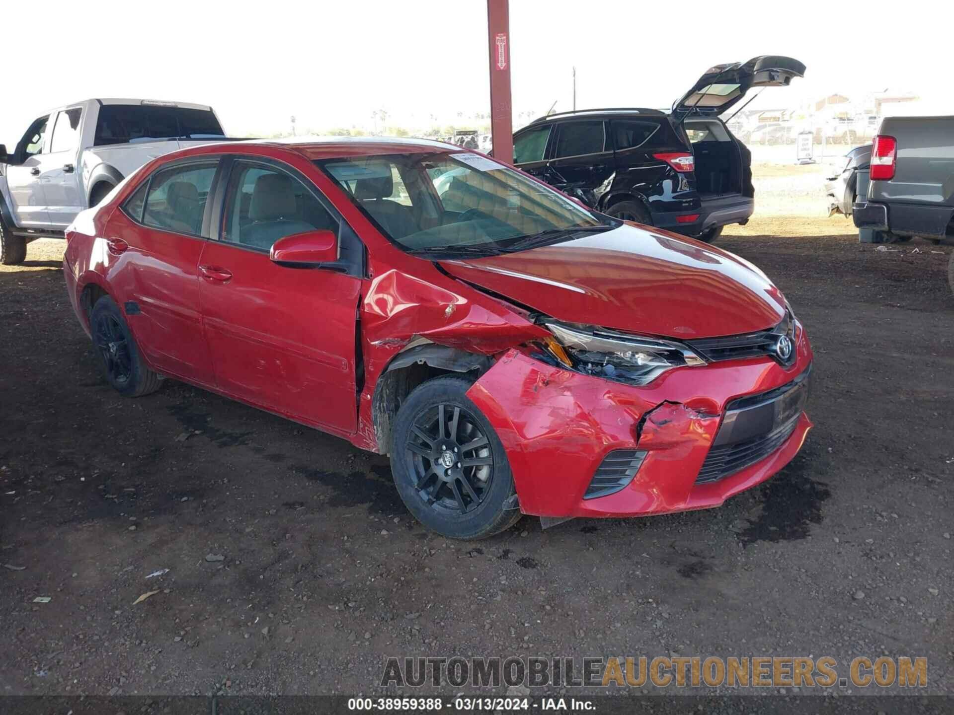 5YFBURHE2GP561446 TOYOTA COROLLA 2016