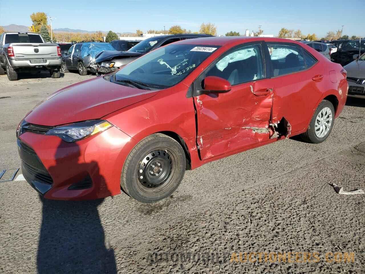 5YFBURHE2JP752288 TOYOTA COROLLA 2018