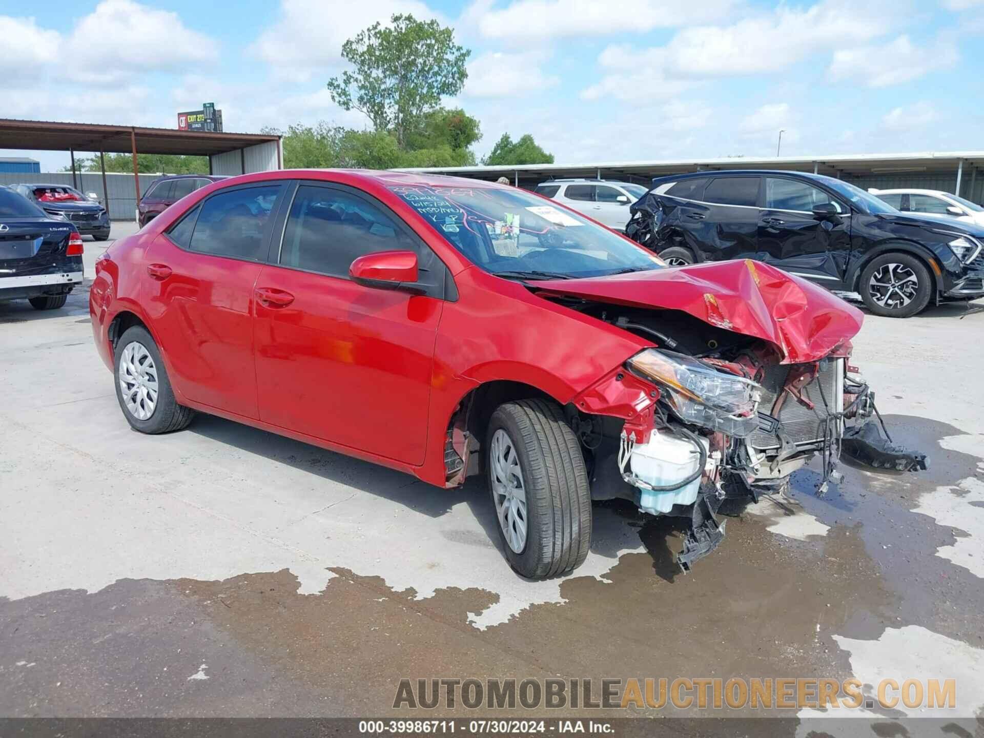 5YFBURHE2JP762125 TOYOTA COROLLA 2018