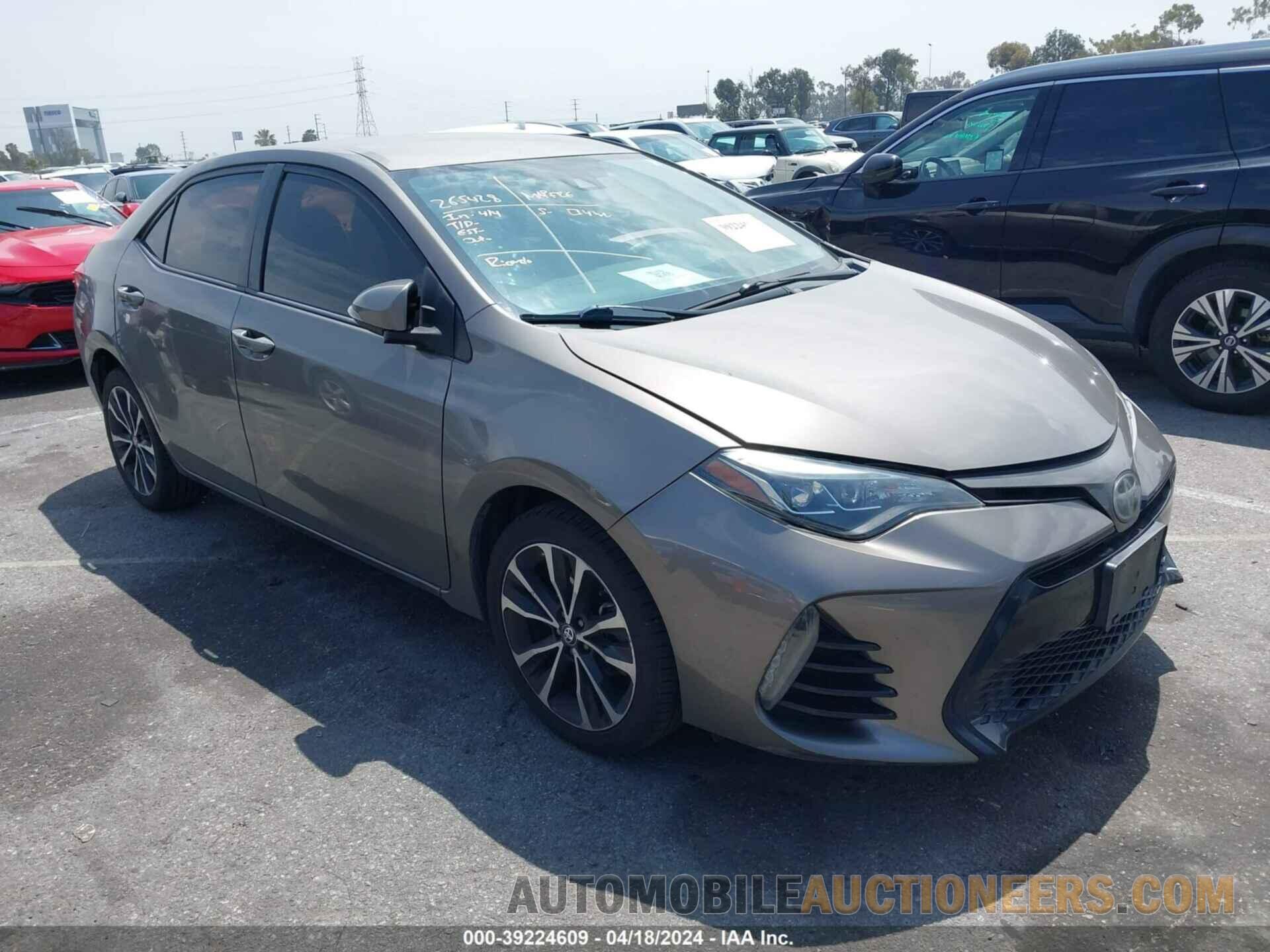 5YFBURHE2JP773190 TOYOTA COROLLA 2018