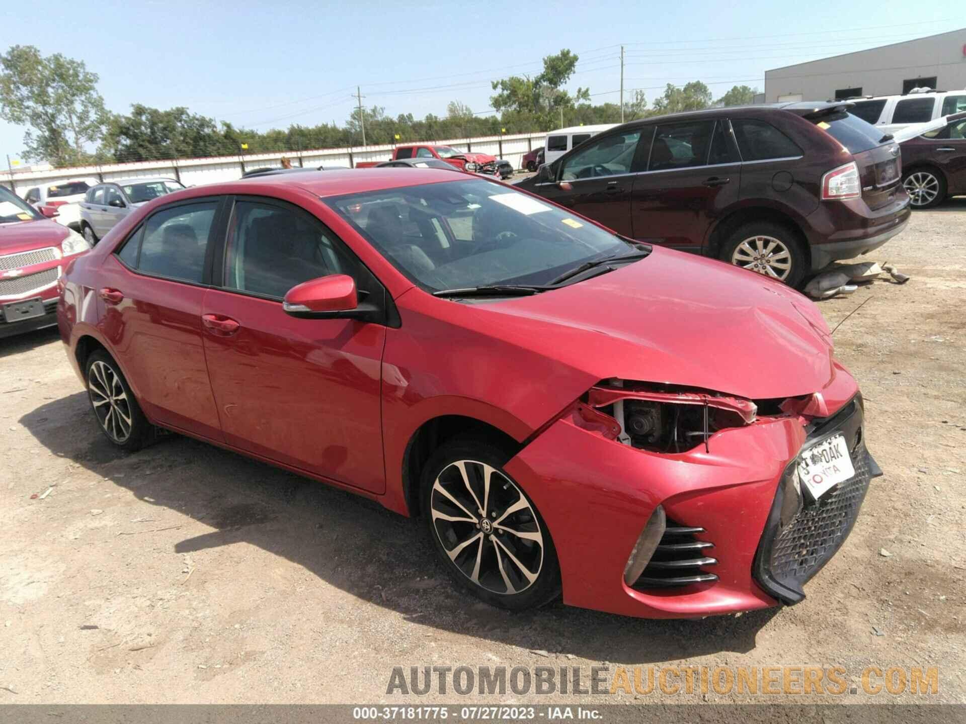 5YFBURHE2JP777238 TOYOTA COROLLA 2018