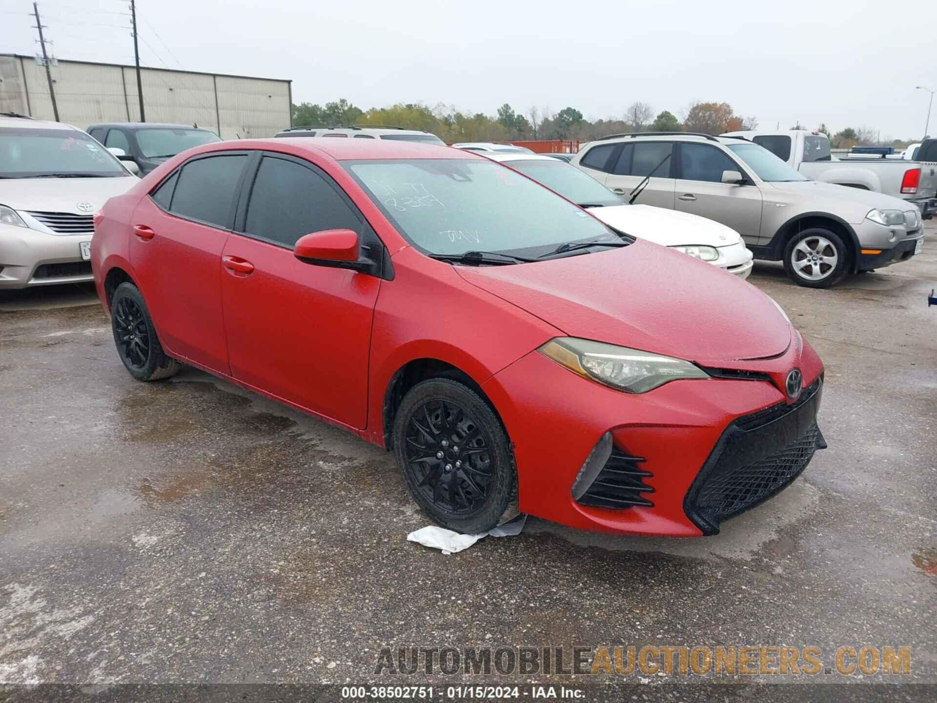 5YFBURHE2JP778387 TOYOTA COROLLA 2018