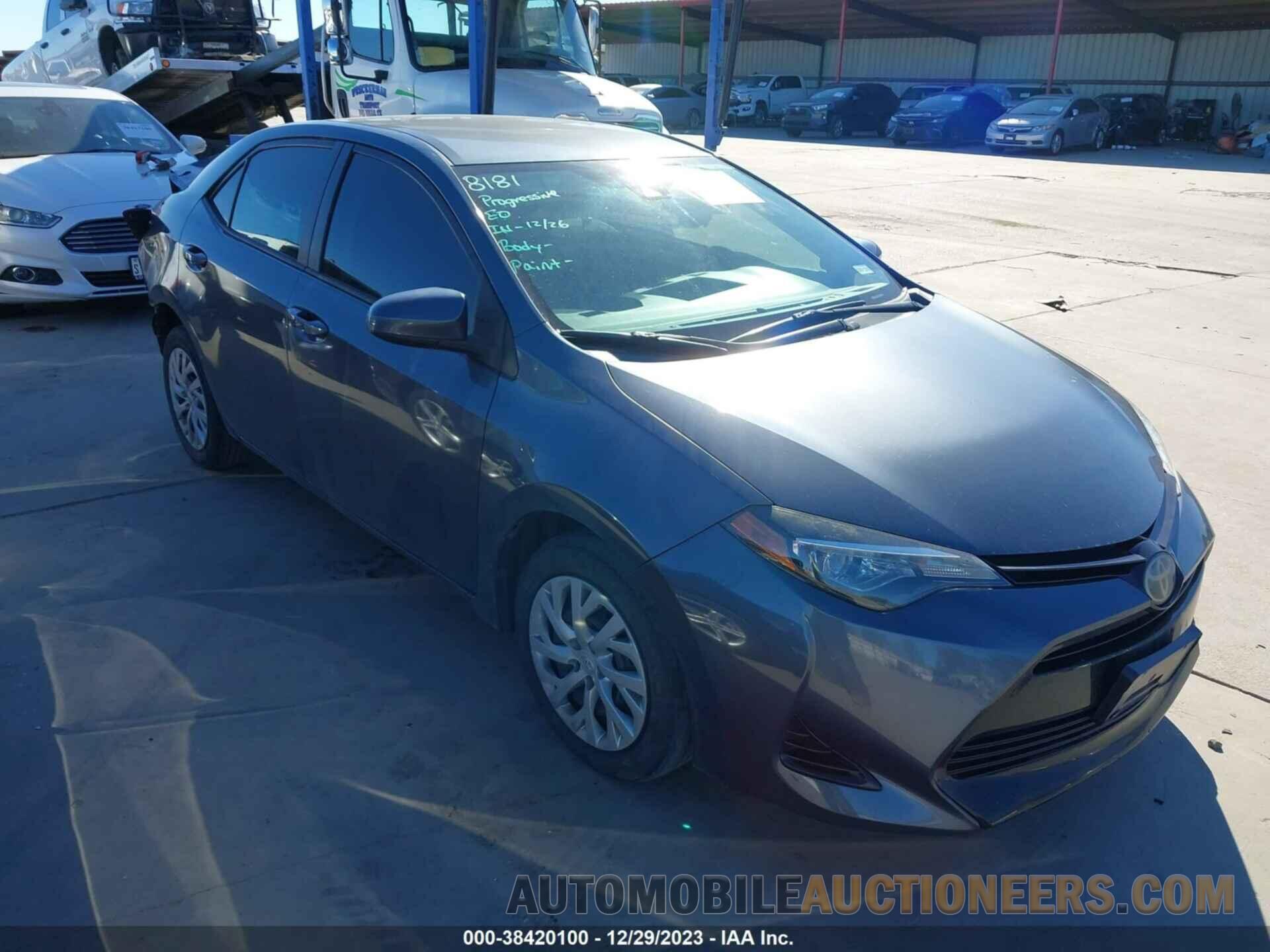 5YFBURHE2JP789387 TOYOTA COROLLA 2018