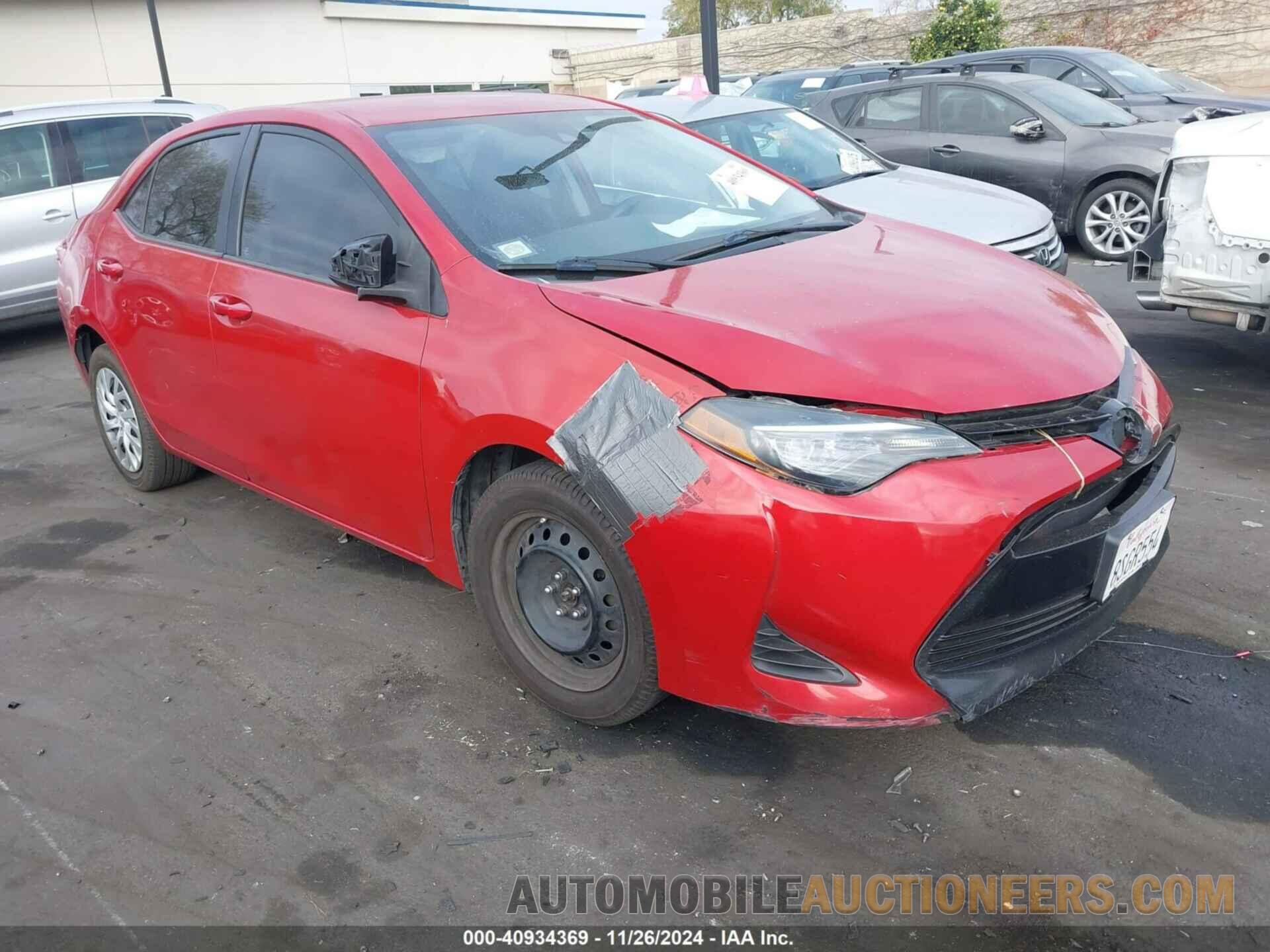 5YFBURHE2JP791740 TOYOTA COROLLA 2018