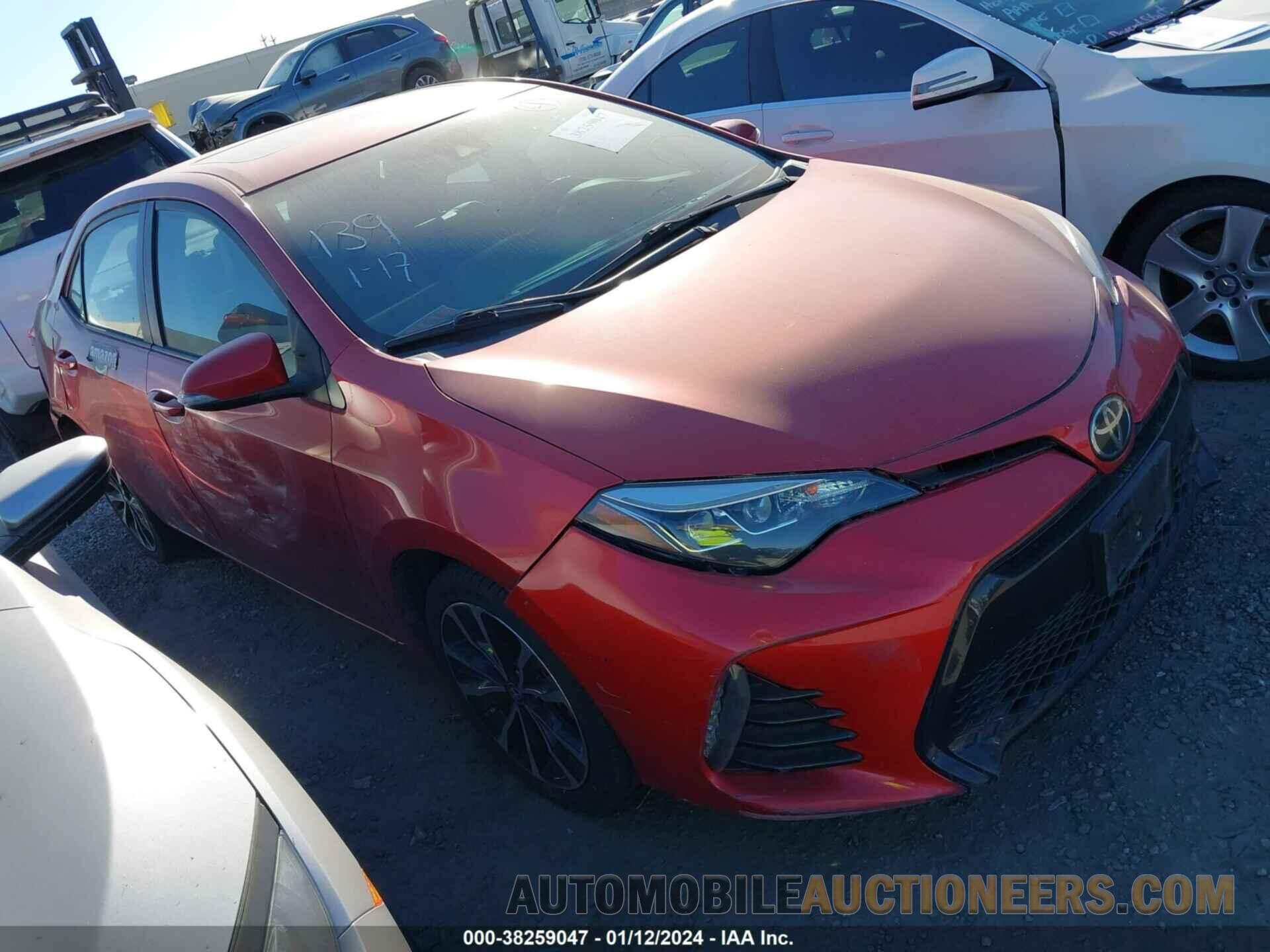 5YFBURHE2JP795934 TOYOTA COROLLA 2018