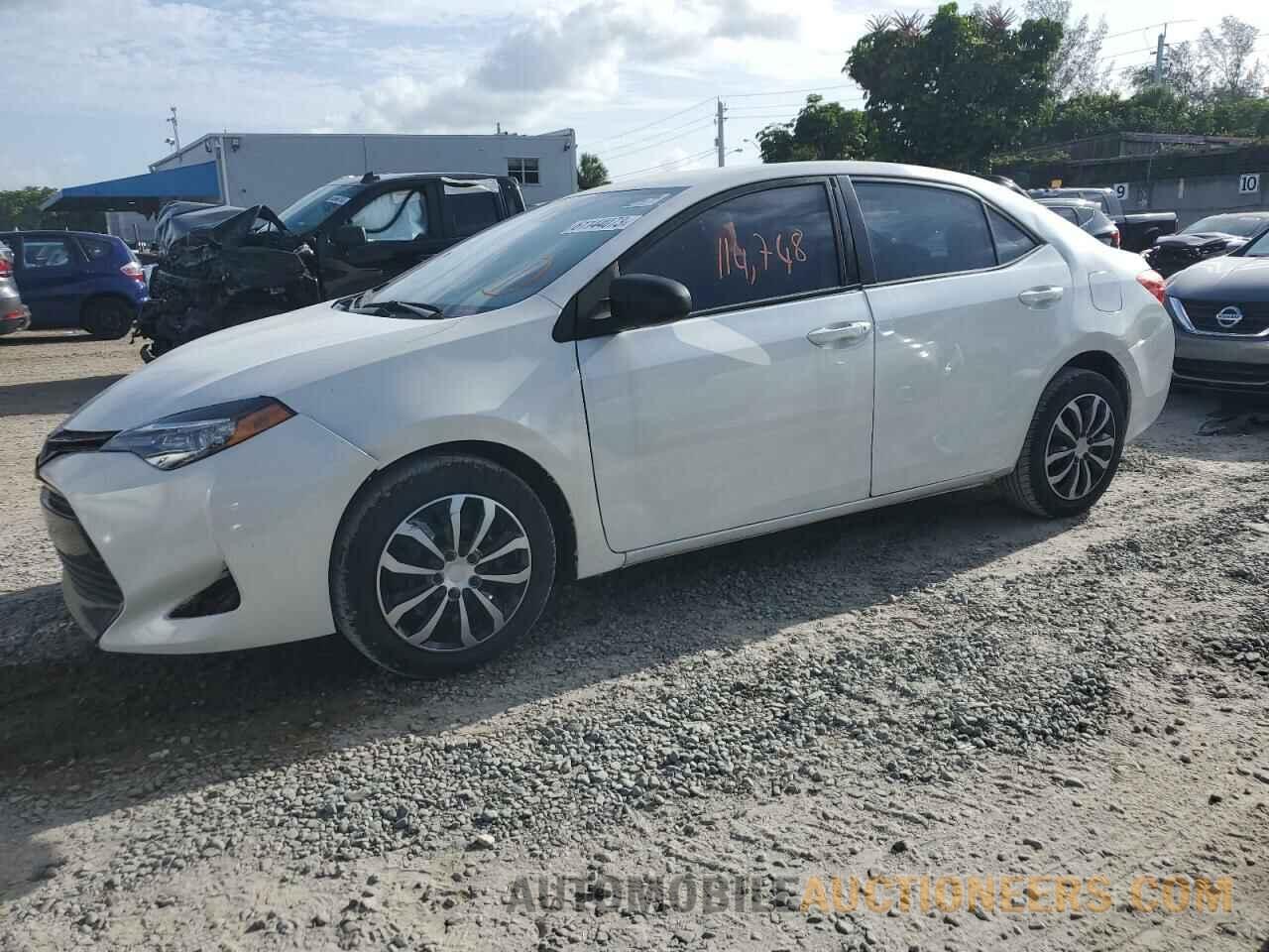 5YFBURHE2JP827068 TOYOTA COROLLA 2018