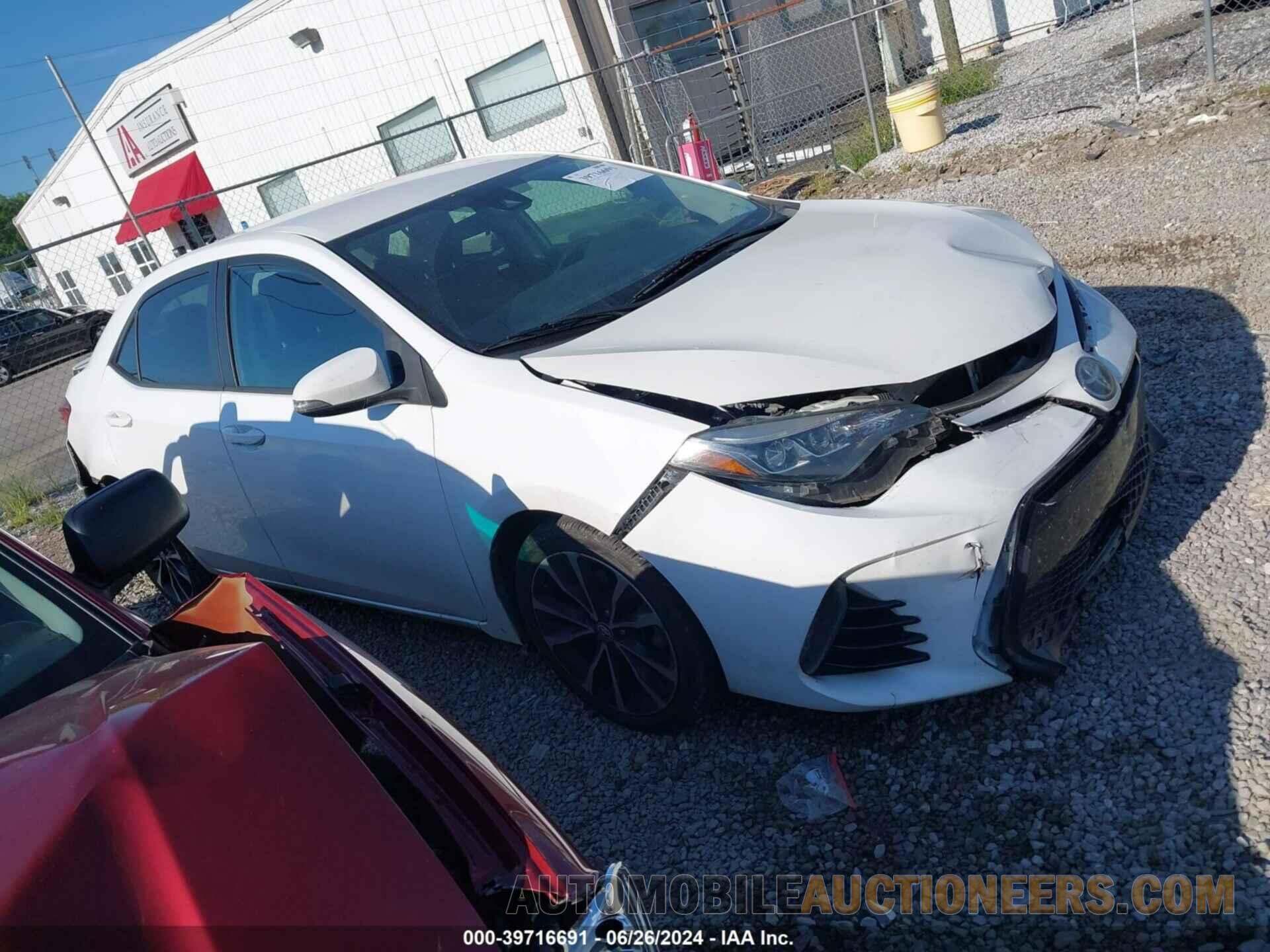 5YFBURHE2JP844288 TOYOTA COROLLA 2018