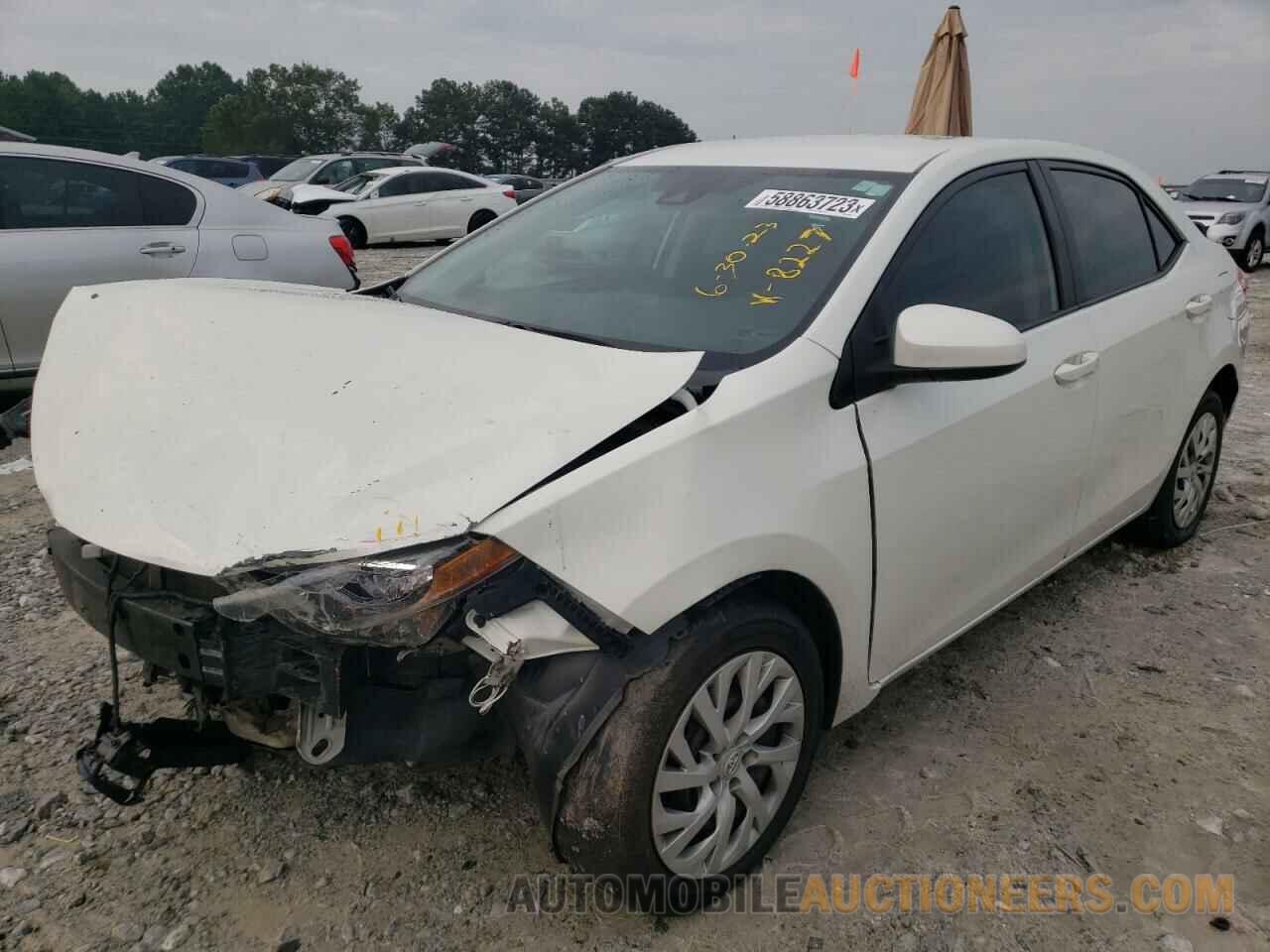 5YFBURHE2JP848227 TOYOTA COROLLA 2018