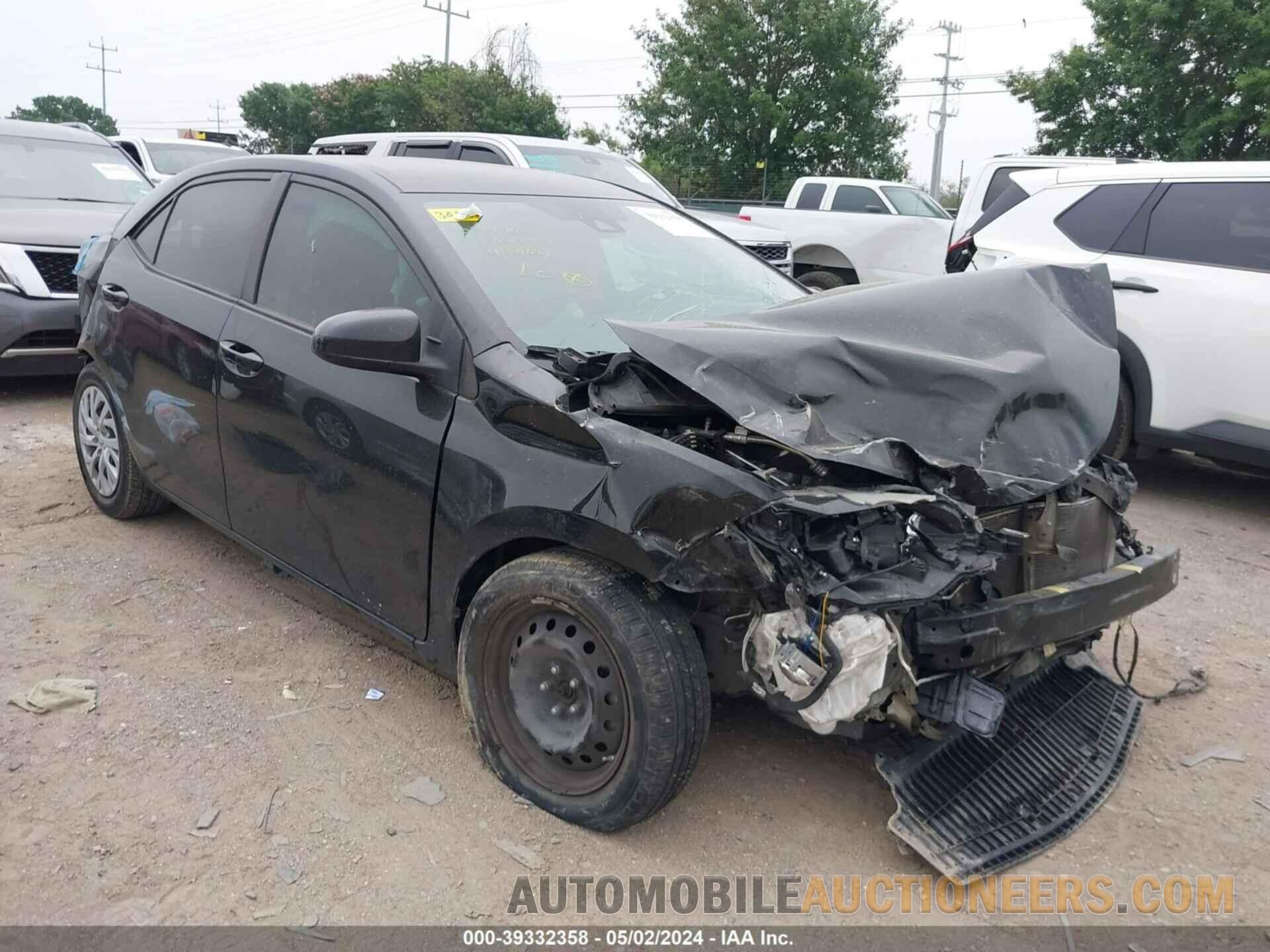 5YFBURHE2KP860007 TOYOTA COROLLA 2019