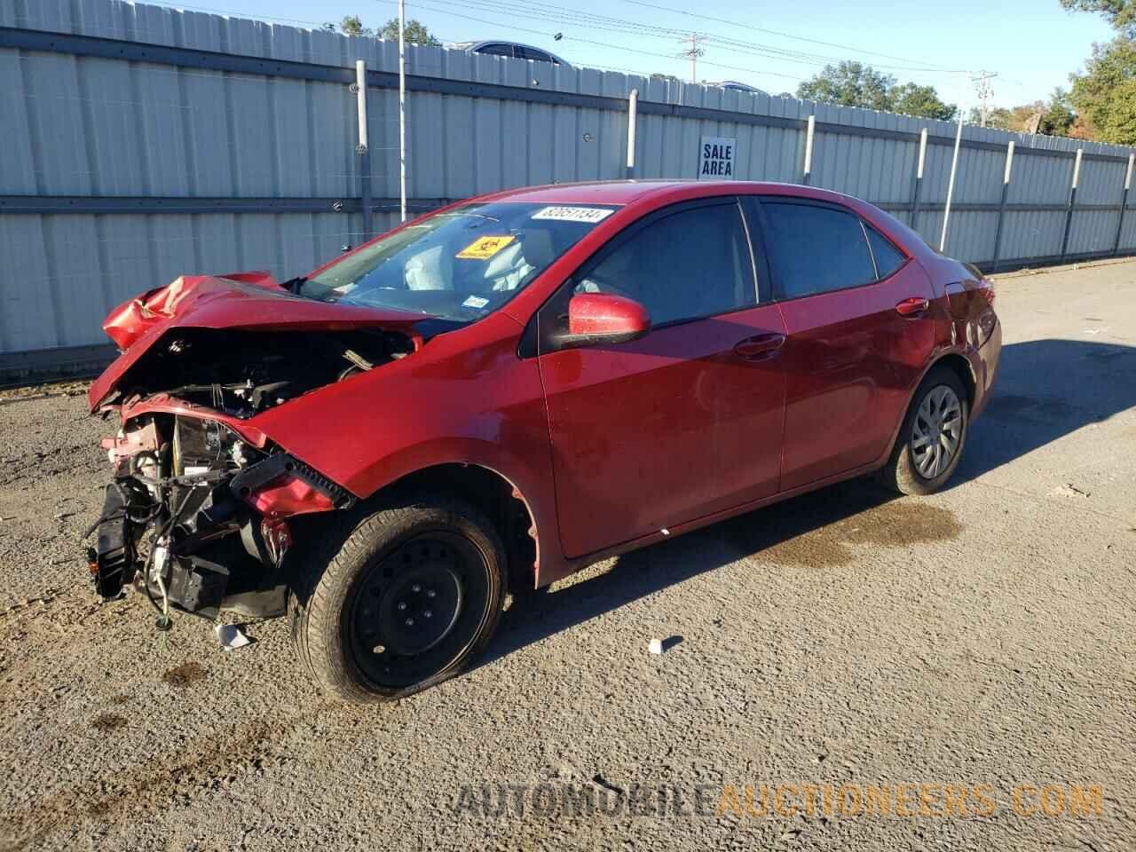 5YFBURHE2KP876739 TOYOTA COROLLA 2019