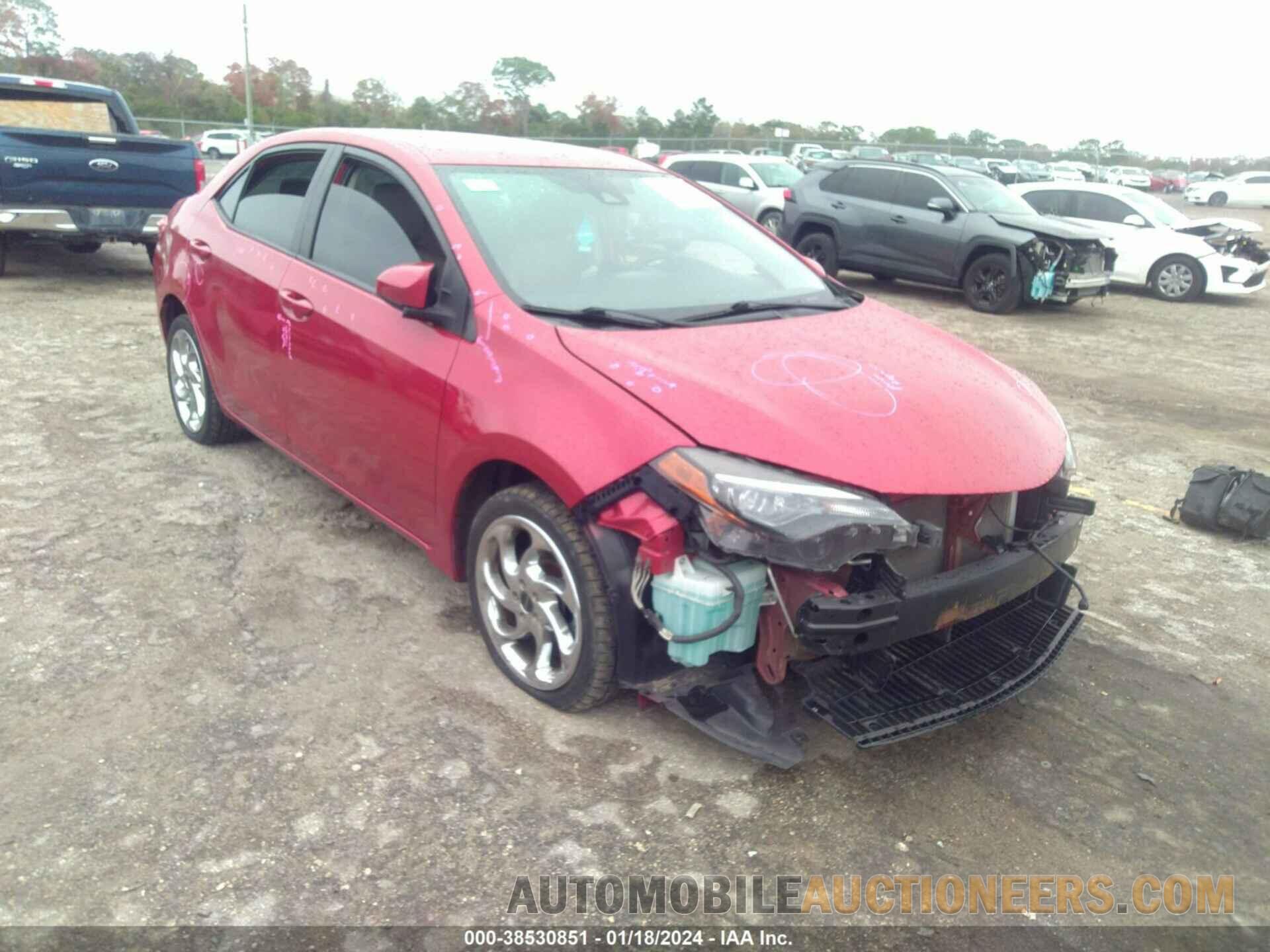 5YFBURHE2KP878457 TOYOTA COROLLA 2019