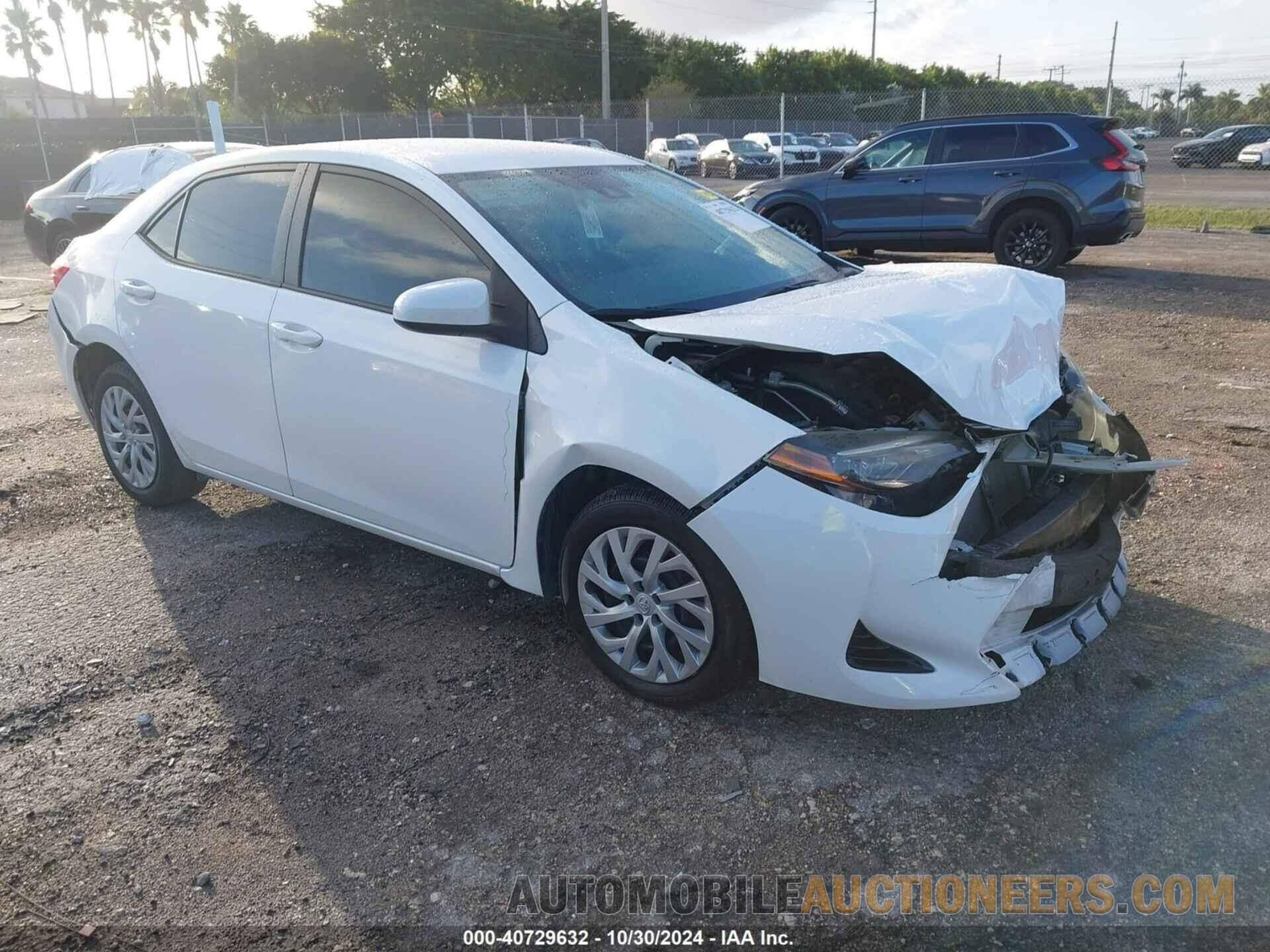 5YFBURHE2KP879379 TOYOTA COROLLA 2019