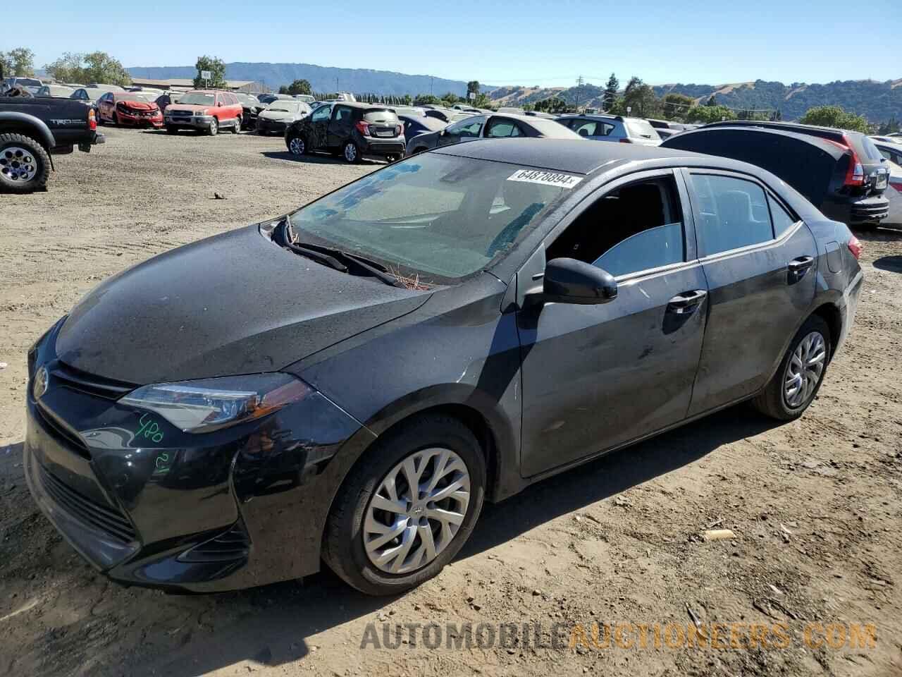 5YFBURHE2KP881293 TOYOTA COROLLA 2019