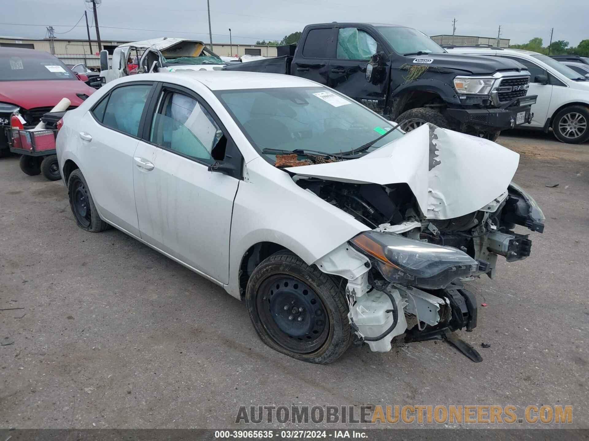 5YFBURHE2KP886798 TOYOTA COROLLA 2019