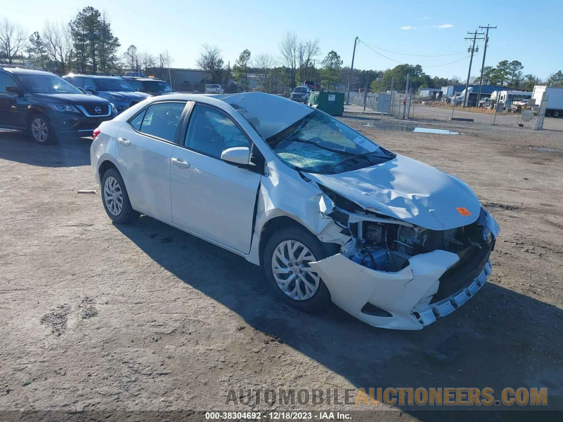 5YFBURHE2KP888714 TOYOTA COROLLA 2019