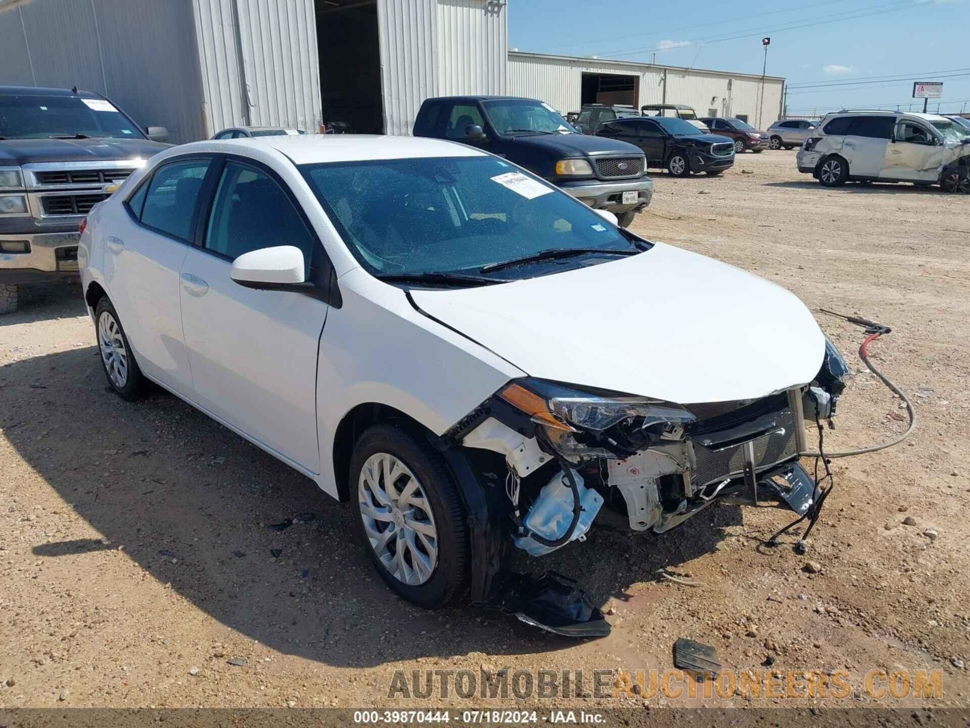 5YFBURHE2KP891113 TOYOTA COROLLA 2019