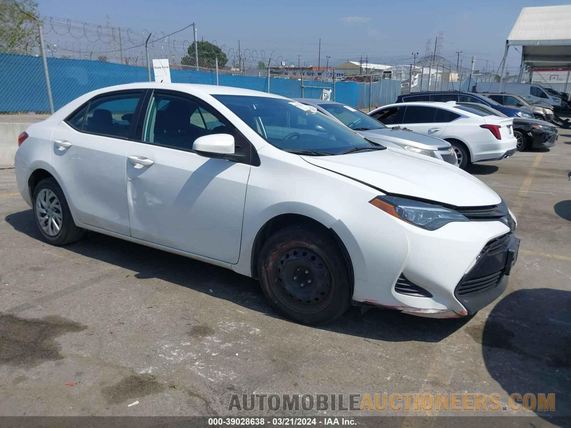 5YFBURHE2KP892391 TOYOTA COROLLA 2019