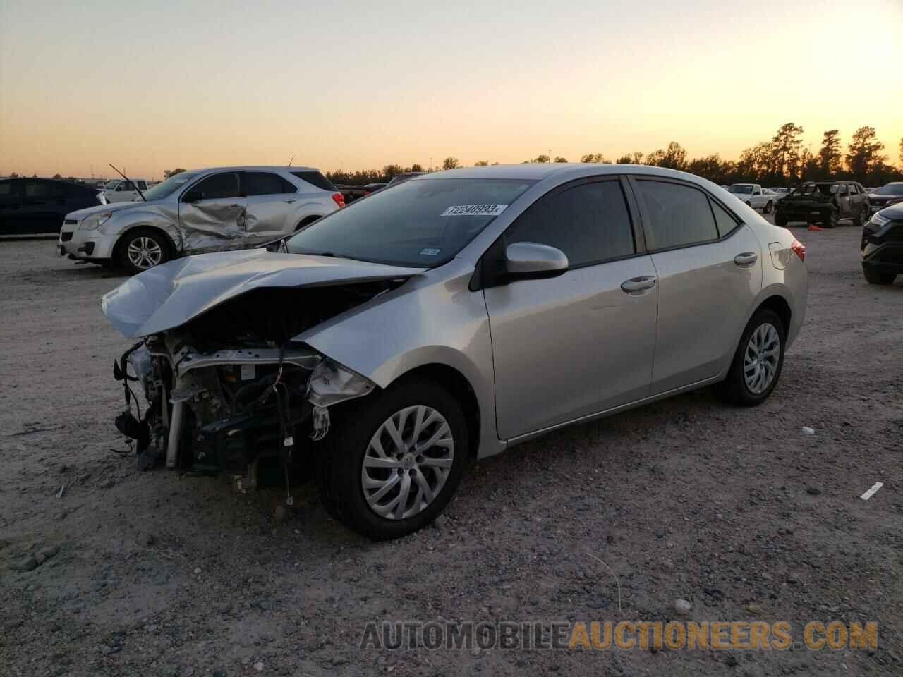 5YFBURHE2KP893640 TOYOTA COROLLA 2019