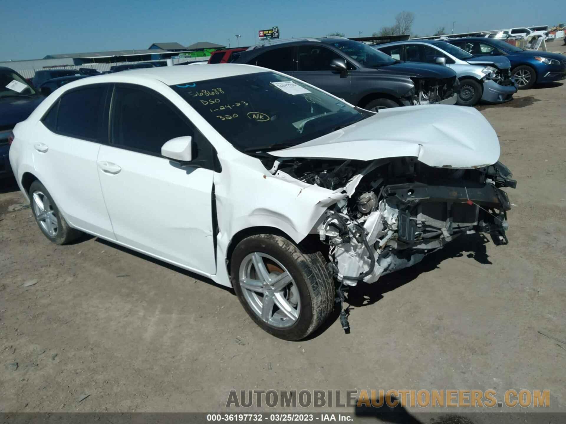 5YFBURHE2KP922537 TOYOTA COROLLA 2019