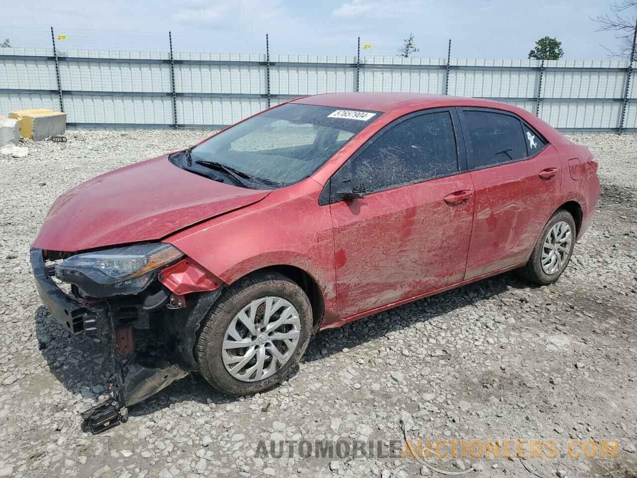 5YFBURHE2KP927110 TOYOTA COROLLA 2019