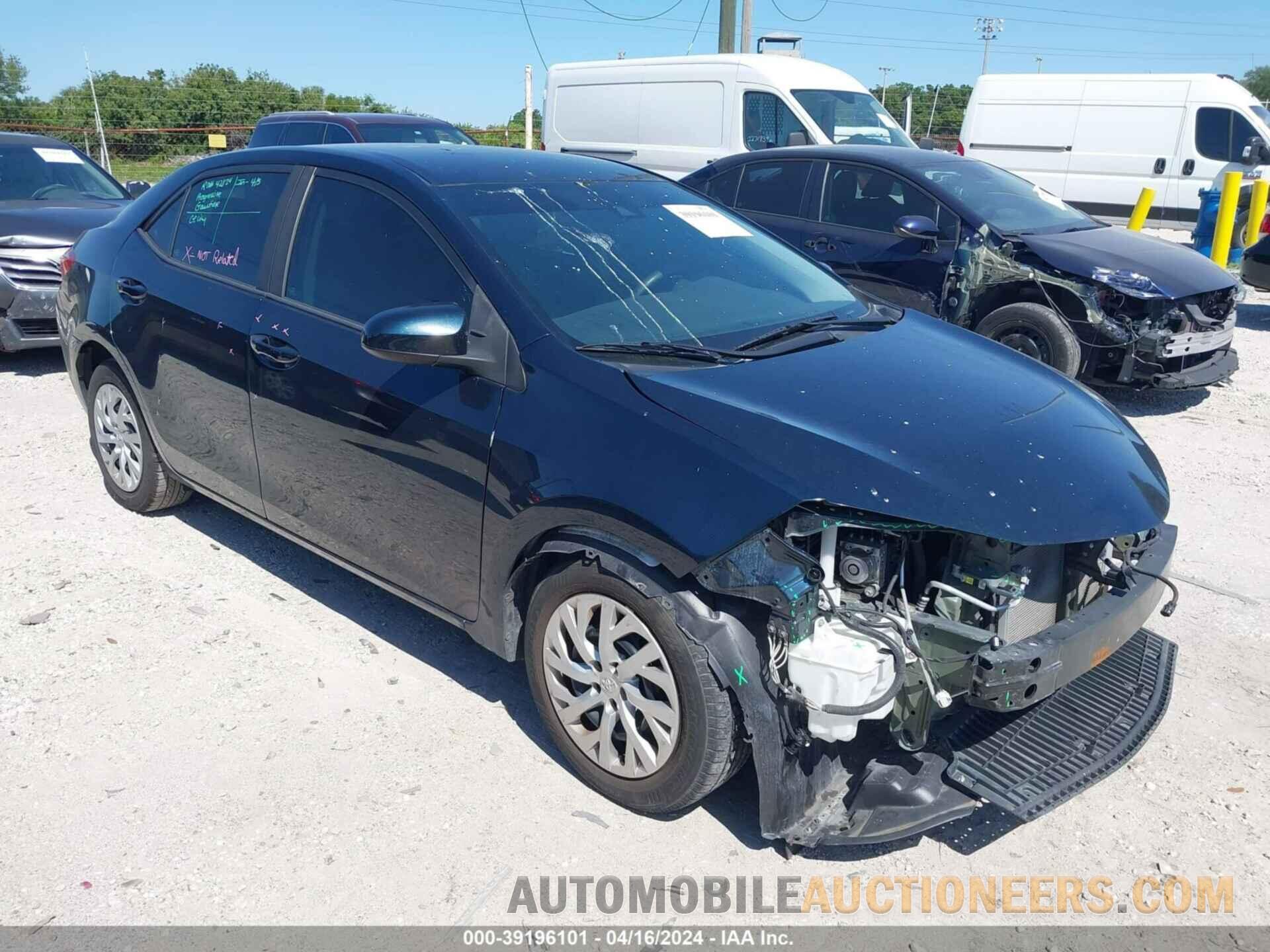 5YFBURHE2KP929505 TOYOTA COROLLA 2019