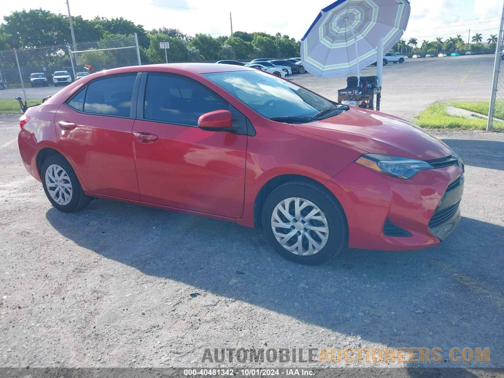 5YFBURHE2KP937538 TOYOTA COROLLA 2019