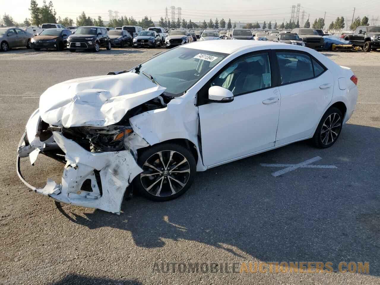 5YFBURHE2KP938527 TOYOTA COROLLA 2019