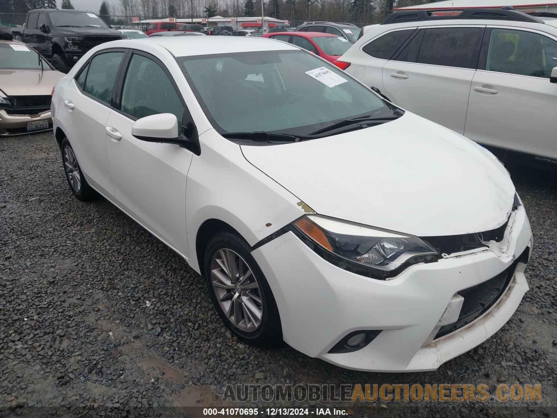 5YFBURHE3EP111706 TOYOTA COROLLA 2014