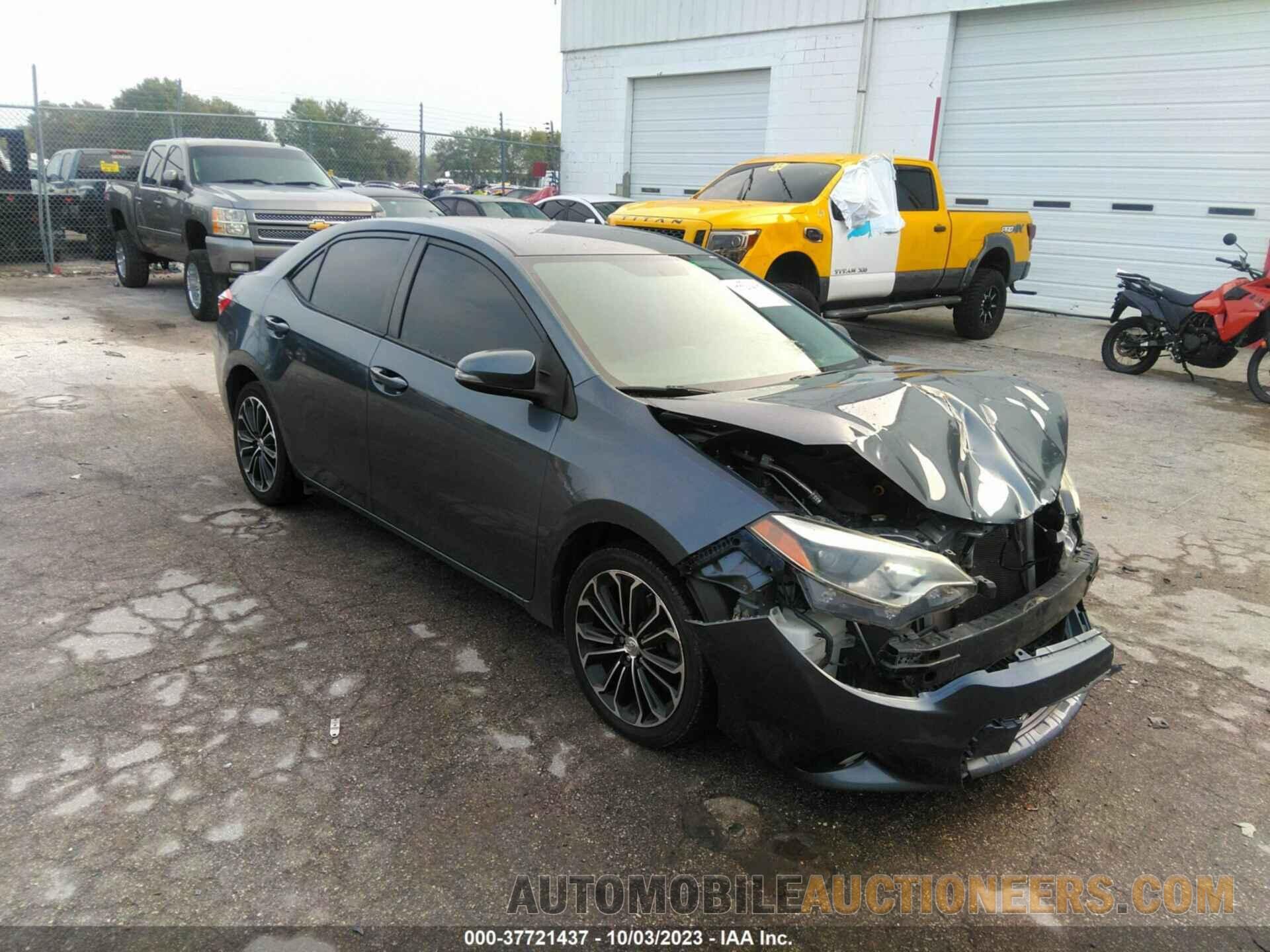 5YFBURHE3FP187346 TOYOTA COROLLA 2015