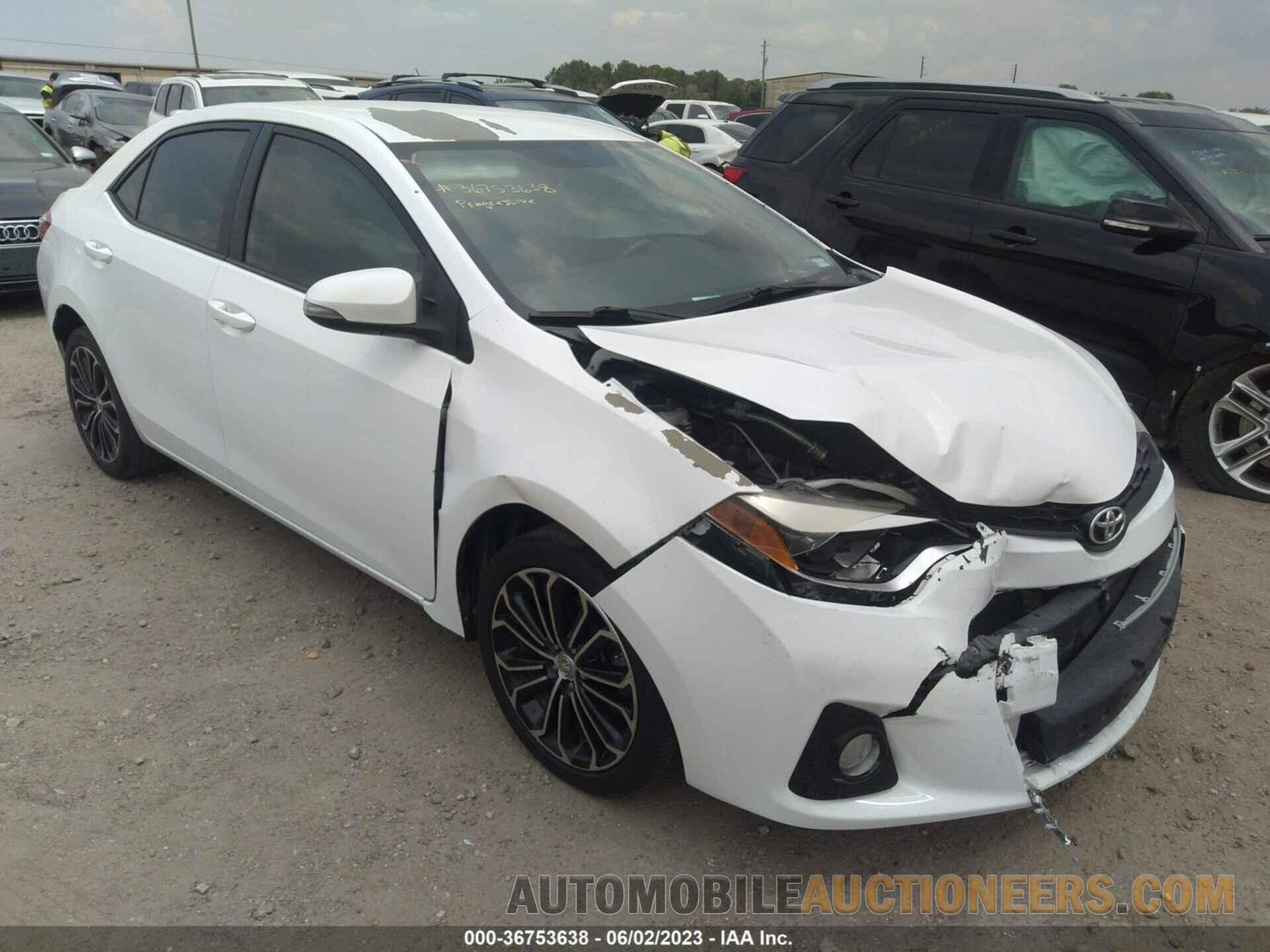 5YFBURHE3FP201309 TOYOTA COROLLA 2015