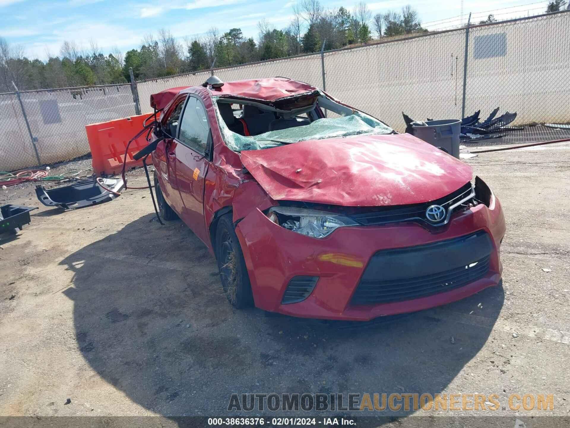 5YFBURHE3FP211628 TOYOTA COROLLA 2015