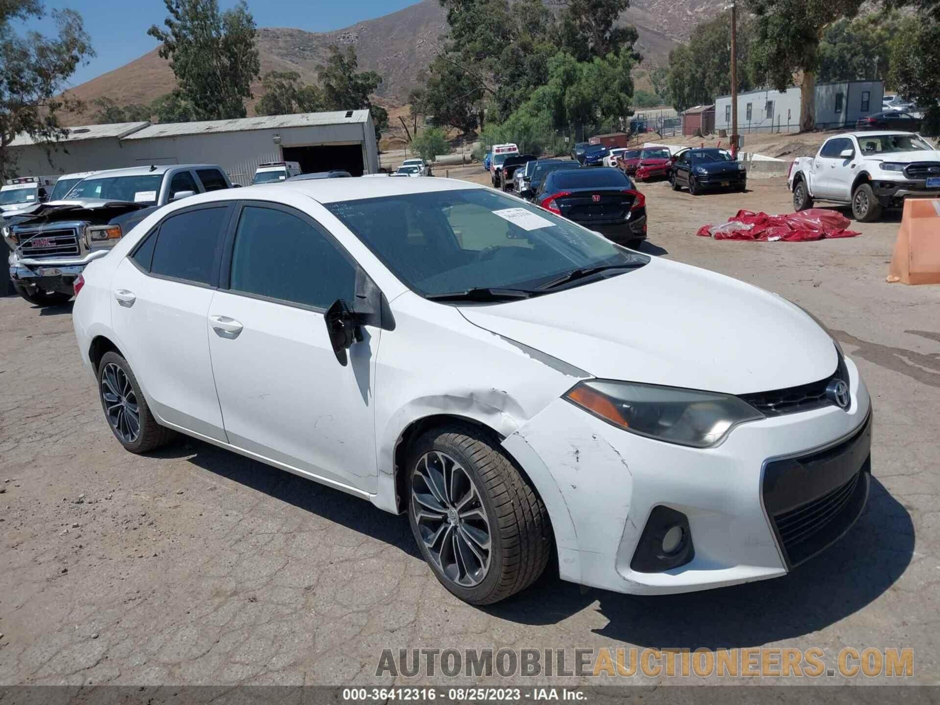 5YFBURHE3FP217655 TOYOTA COROLLA 2015