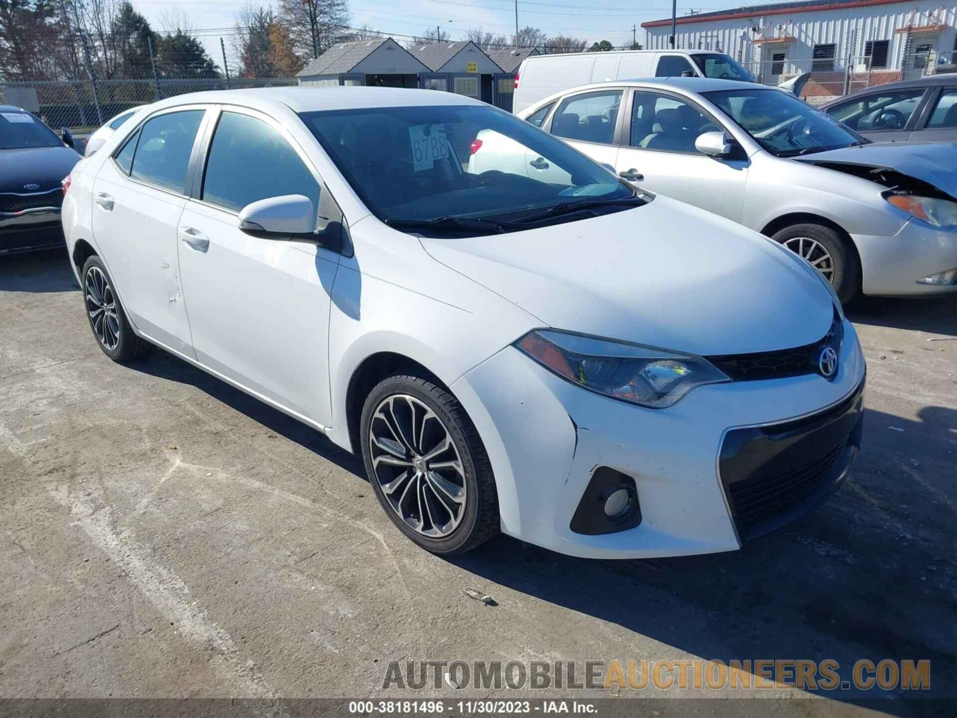 5YFBURHE3FP217686 TOYOTA COROLLA 2015