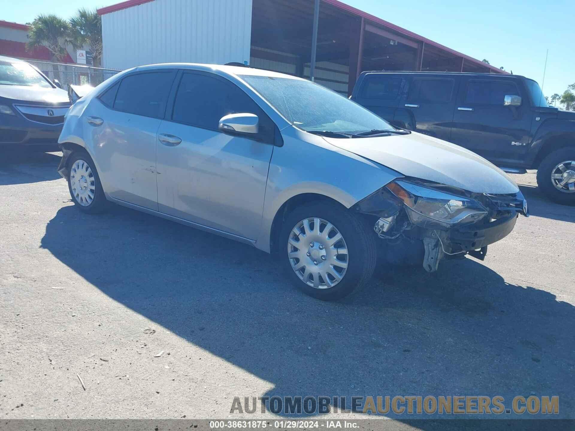 5YFBURHE3FP224010 TOYOTA COROLLA 2015