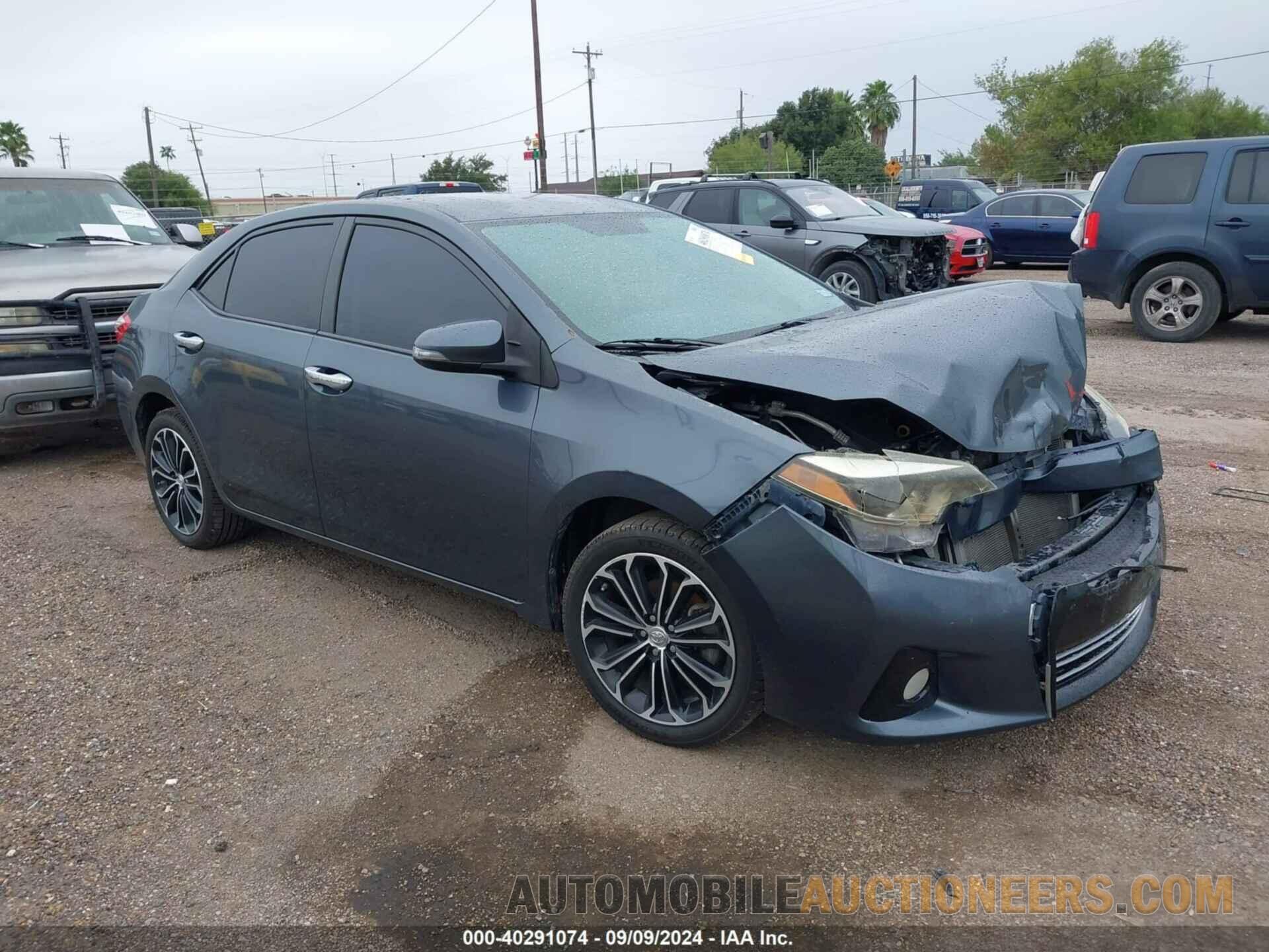 5YFBURHE3FP227182 TOYOTA COROLLA 2015