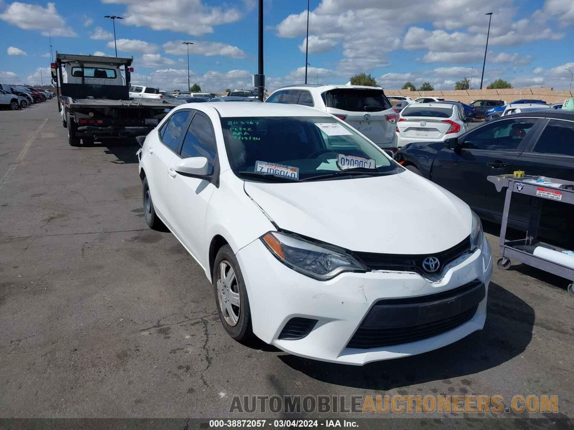 5YFBURHE3FP233189 TOYOTA COROLLA 2015