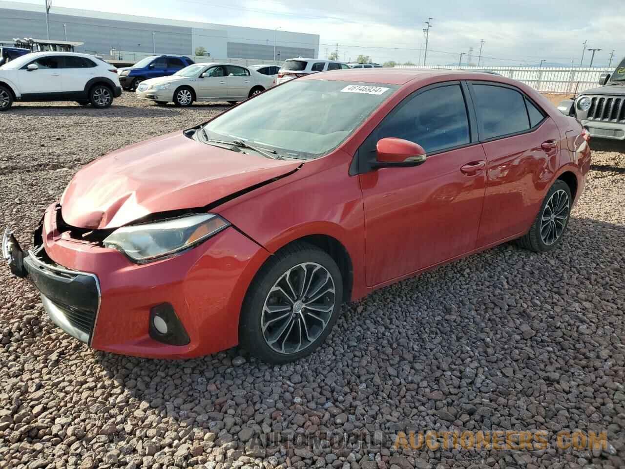 5YFBURHE3FP243043 TOYOTA COROLLA 2015