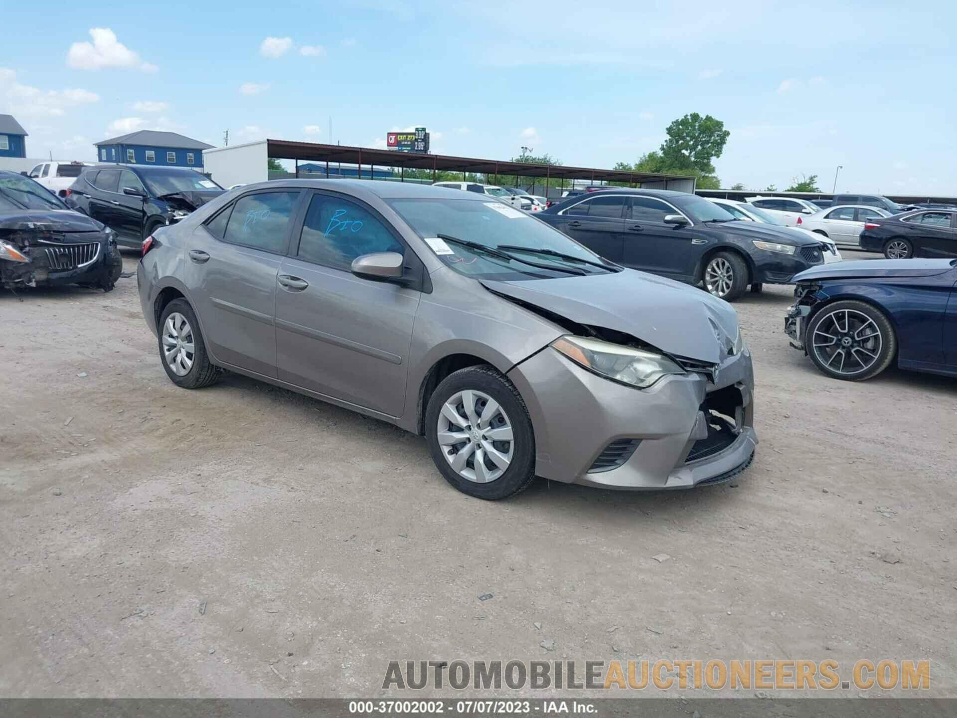 5YFBURHE3FP243169 TOYOTA COROLLA 2015