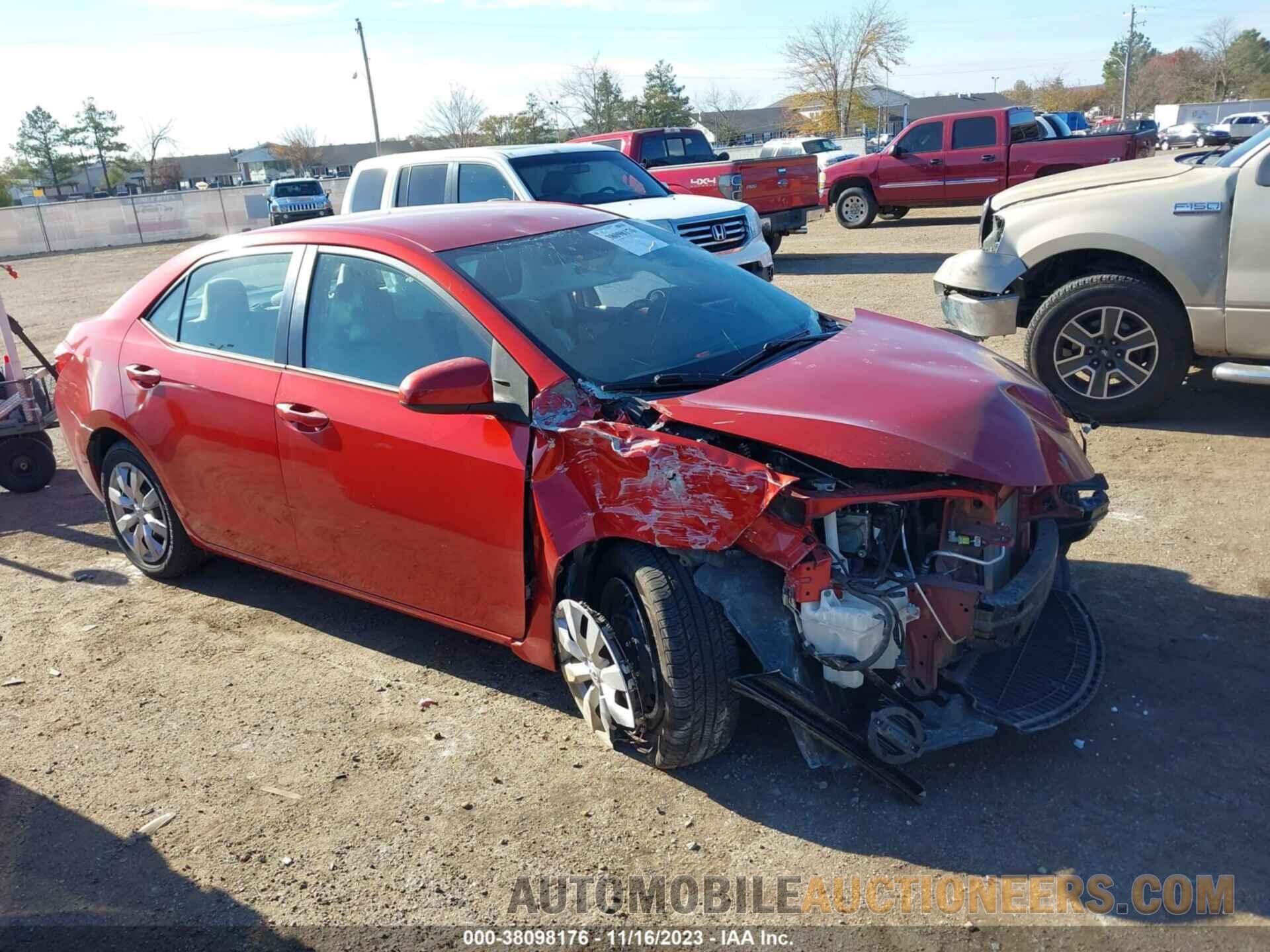 5YFBURHE3FP245293 TOYOTA COROLLA 2015