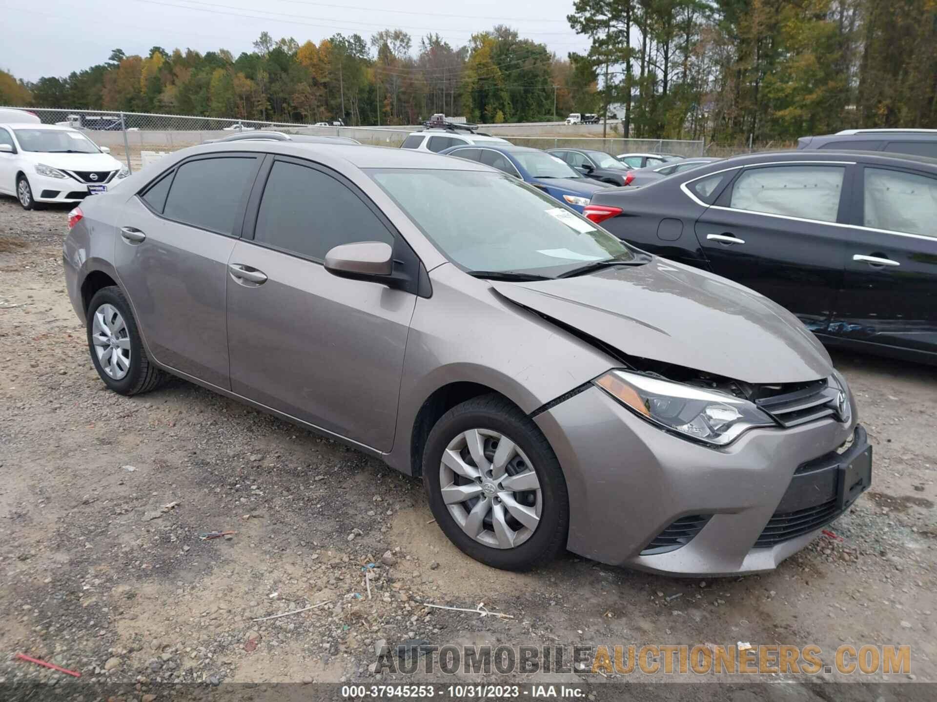 5YFBURHE3FP257931 TOYOTA COROLLA 2015